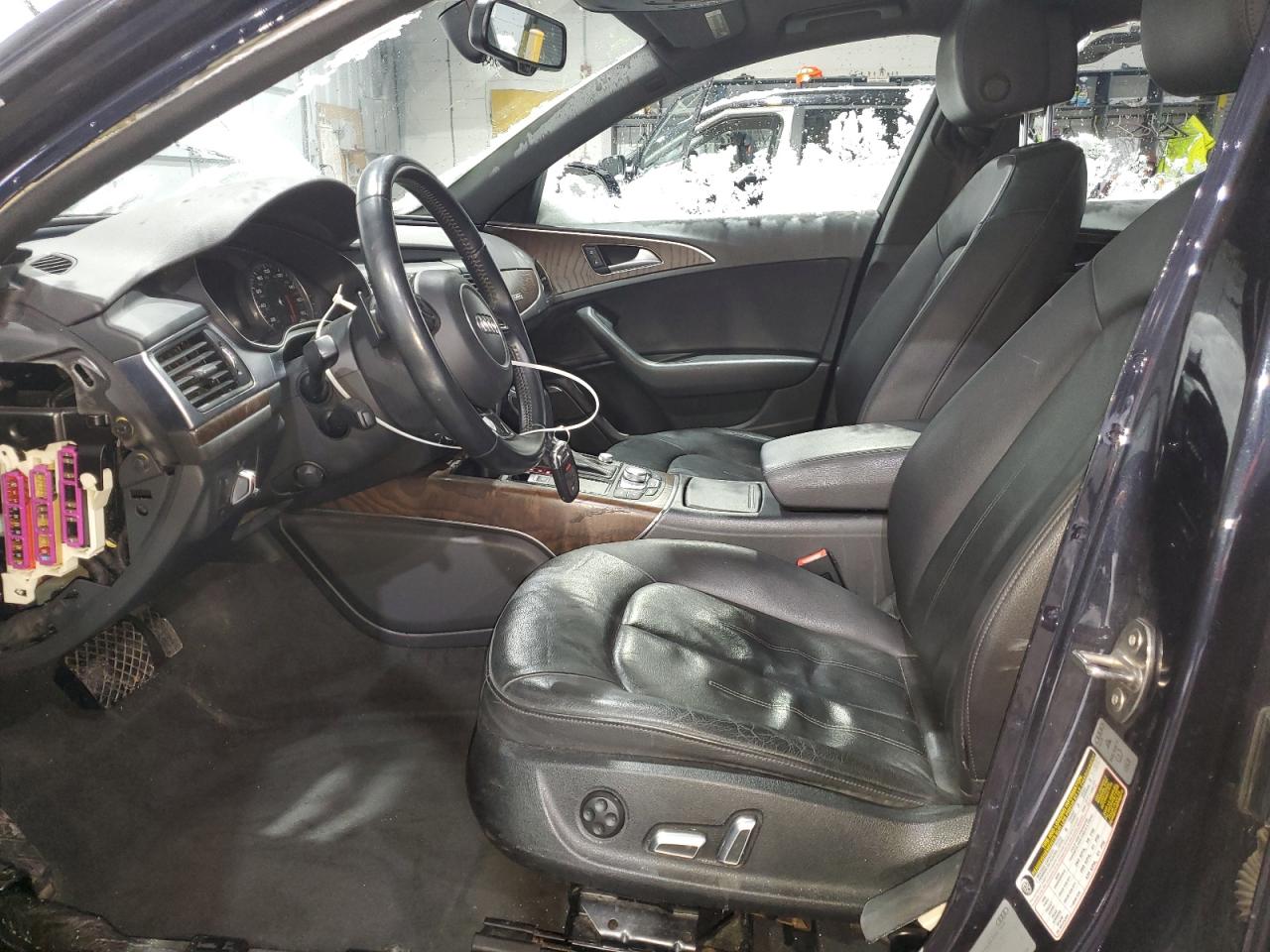 2016 Audi A6 VIN WAUGFAFC8GN007633 Copart auction photo, rear end damage thumbnail 7