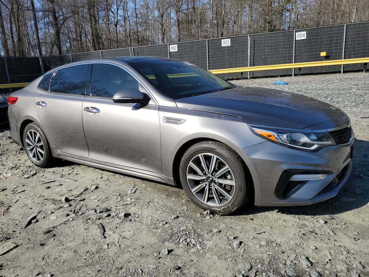 2019 KIA Optima VIN 5XXGU4L1XKG317378 Copart auction photo, minor dent/scratches damage thumbnail 4