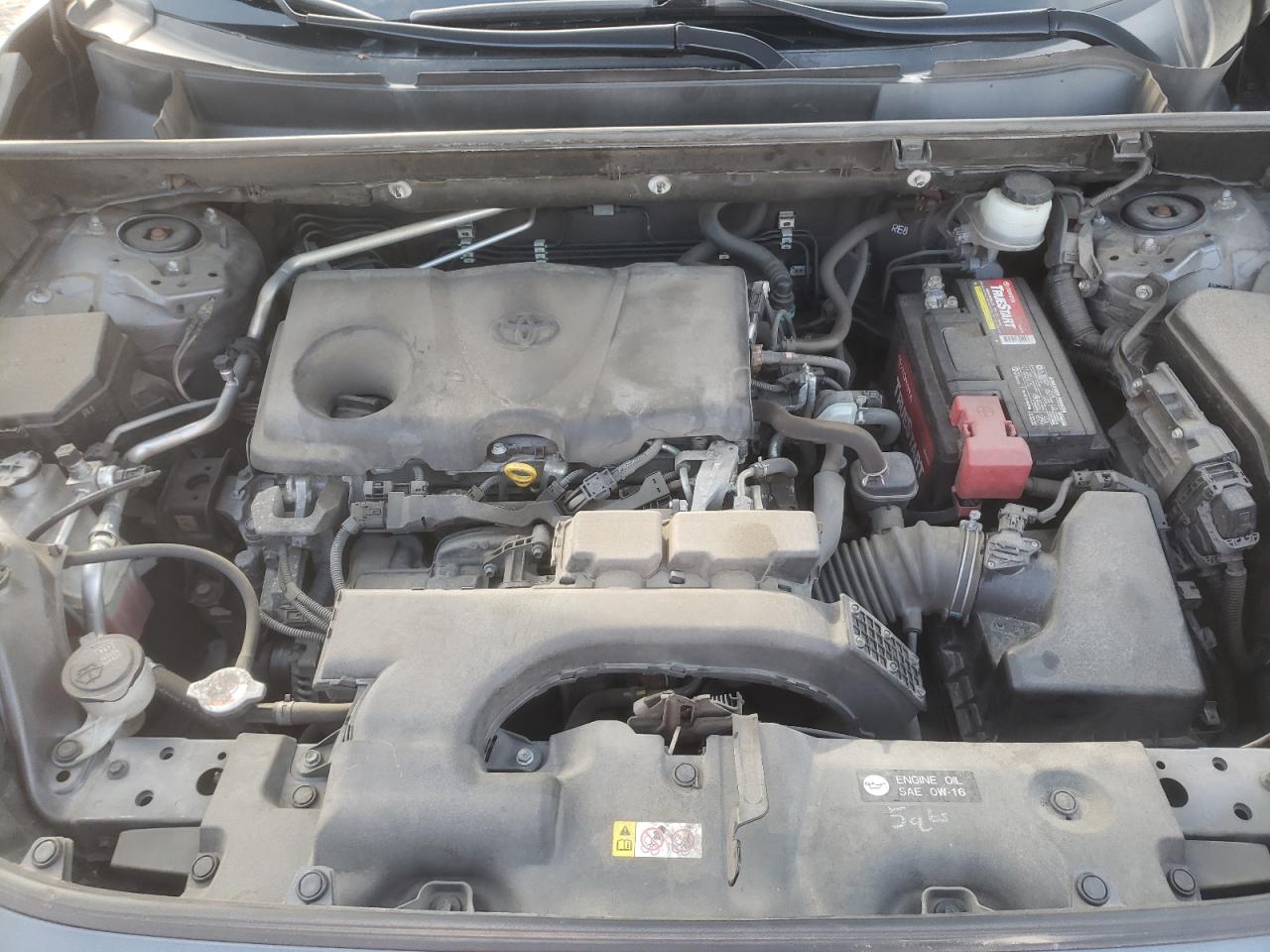 2019 Toyota RAV 4 VIN JTMK1RFV3KD040856 Copart auction photo, front end damage thumbnail 12