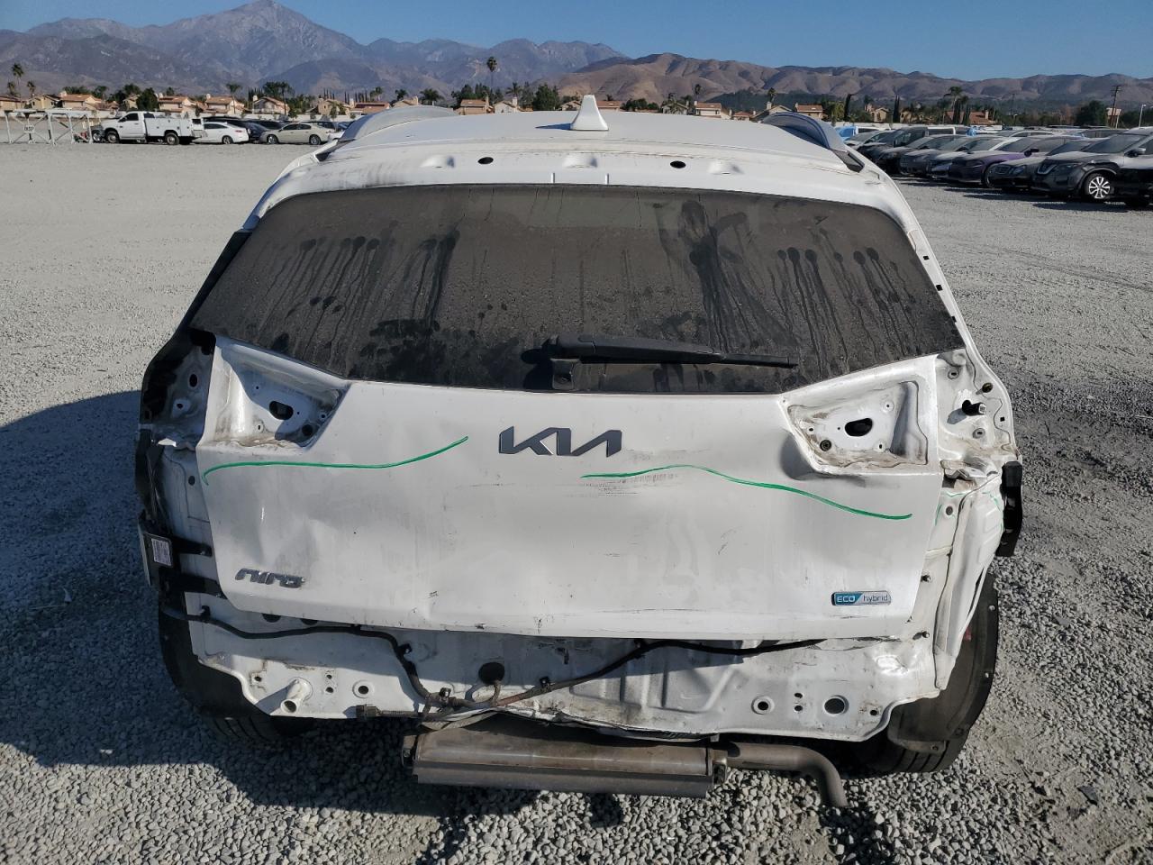 2022 KIA Niro VIN KNDCB3LC4N5547877 Copart auction photo, all over damage thumbnail 6