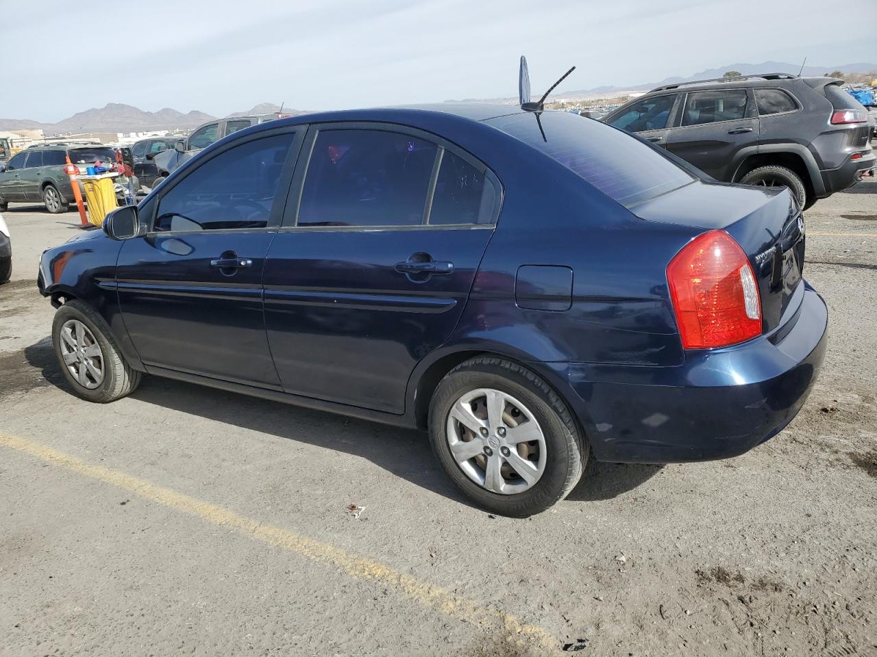 2010 Hyundai Accent VIN KMHCN4AC0AU450297 Copart auction photo, front end damage thumbnail 2
