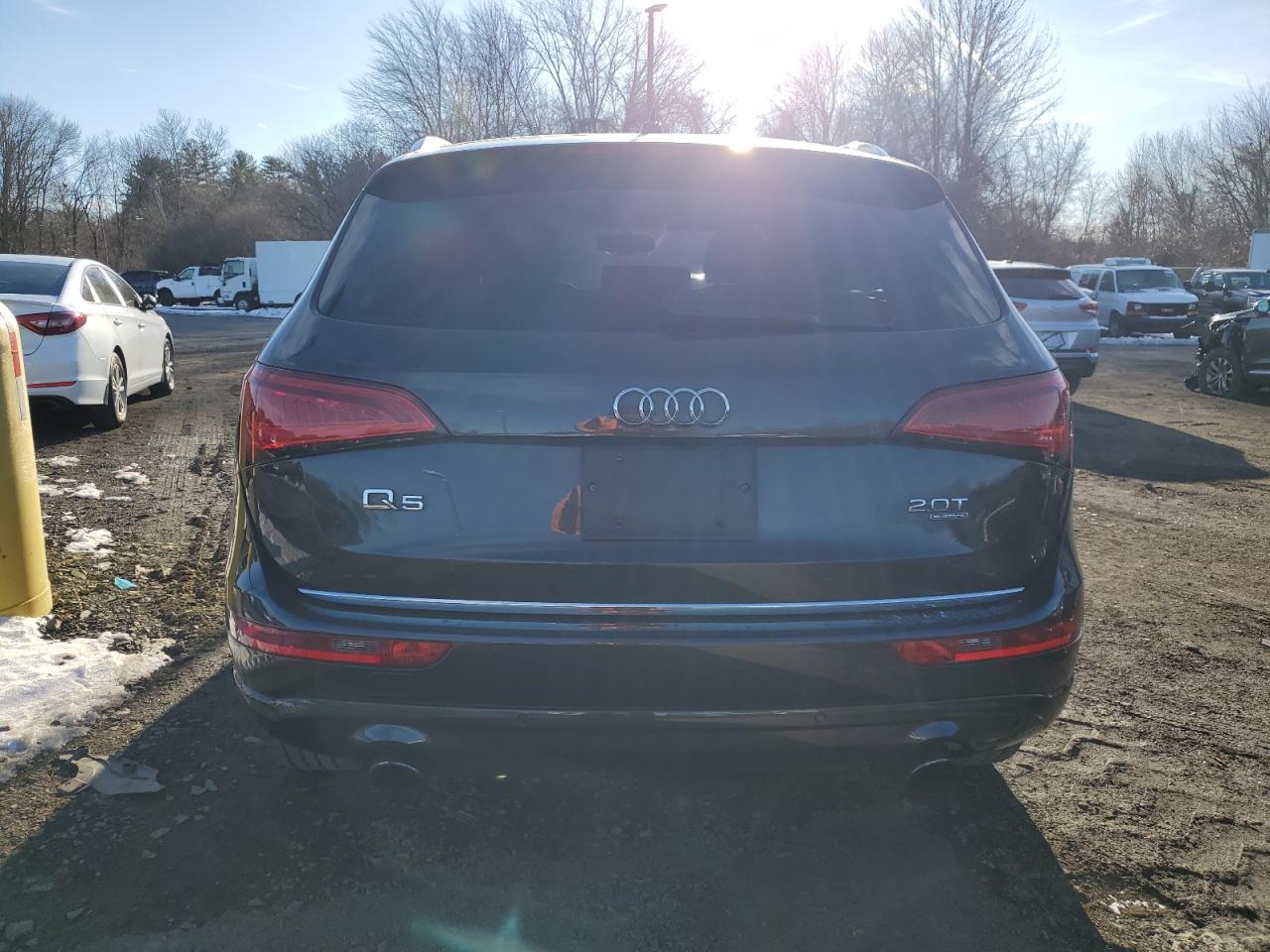 2015 Audi Q5 VIN WA1LFAFP2FA019376 Copart auction photo, front end damage thumbnail 6