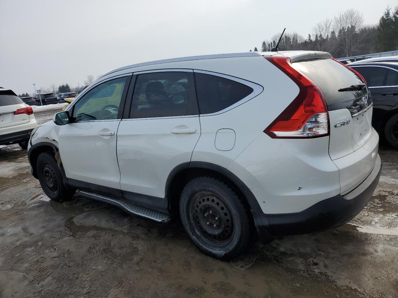 2014 Honda CR-V VIN 2HKRM3H5XEH002507 Copart auction photo, front end / side damage thumbnail 2