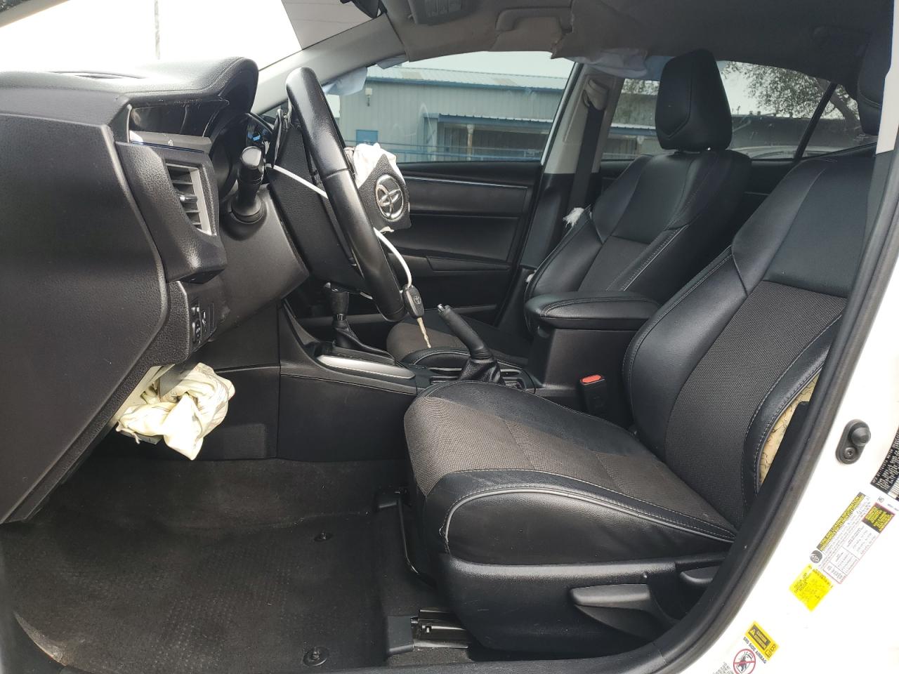 2016 Toyota Corolla VIN 2T1BURHE7GC593485 Copart auction photo, front end / side damage thumbnail 7