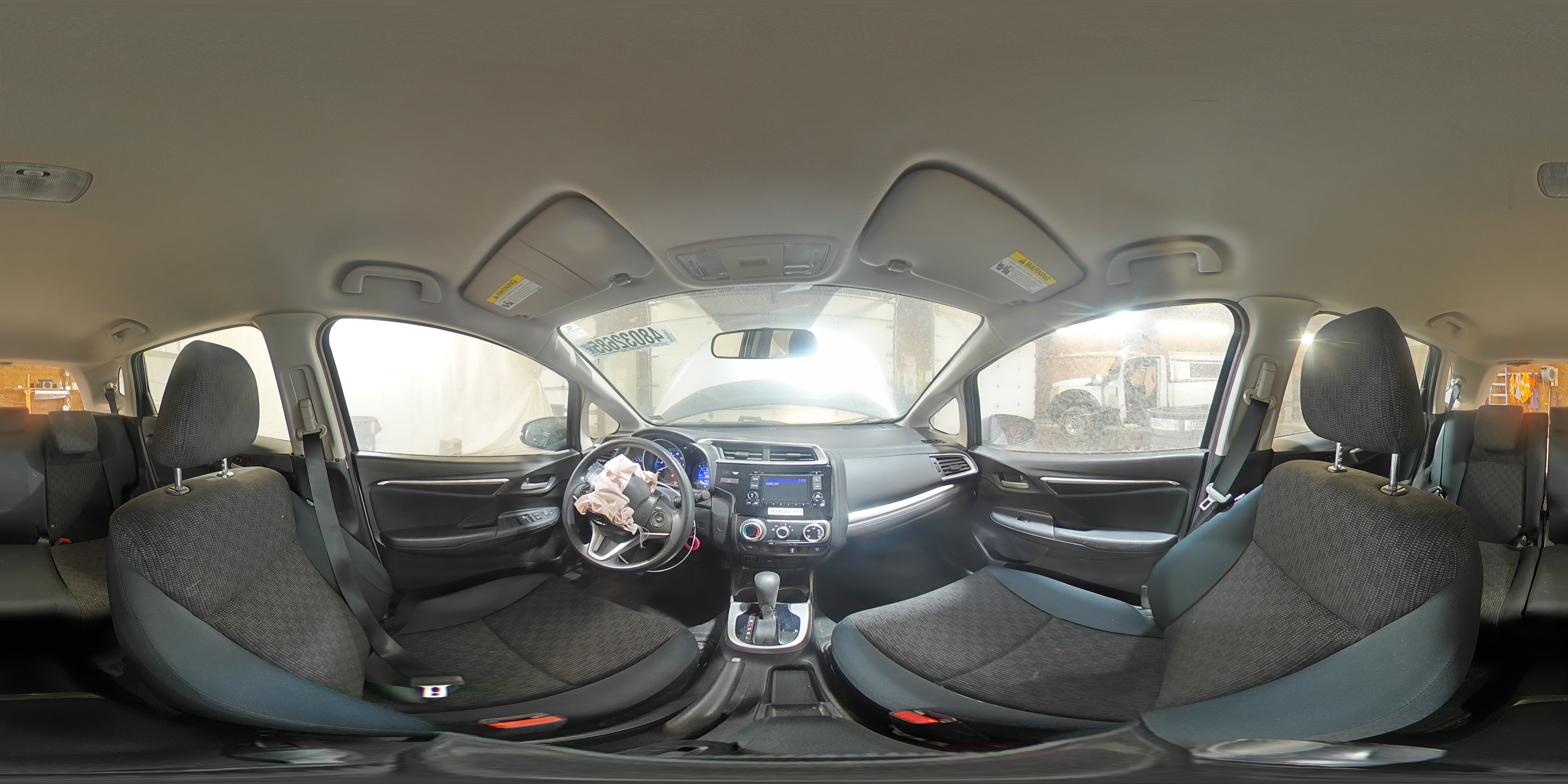 2016 Honda Fit VIN JHMGK5H53GS000061 Copart auction photo, front end / side damage thumbnail 13