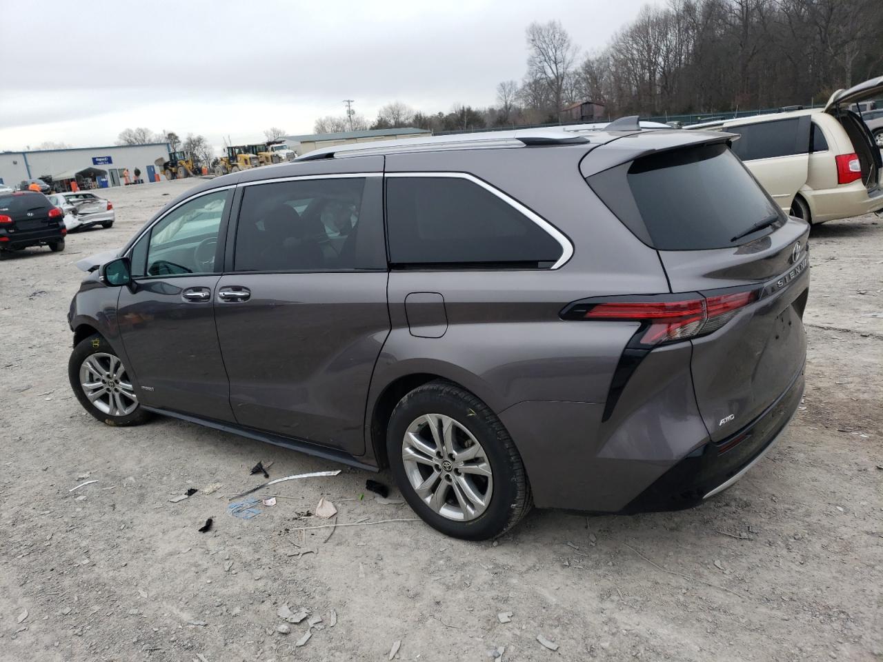 2021 Toyota Sienna VIN 5TDESKFC1MS013209 Copart auction photo, front end damage thumbnail 2