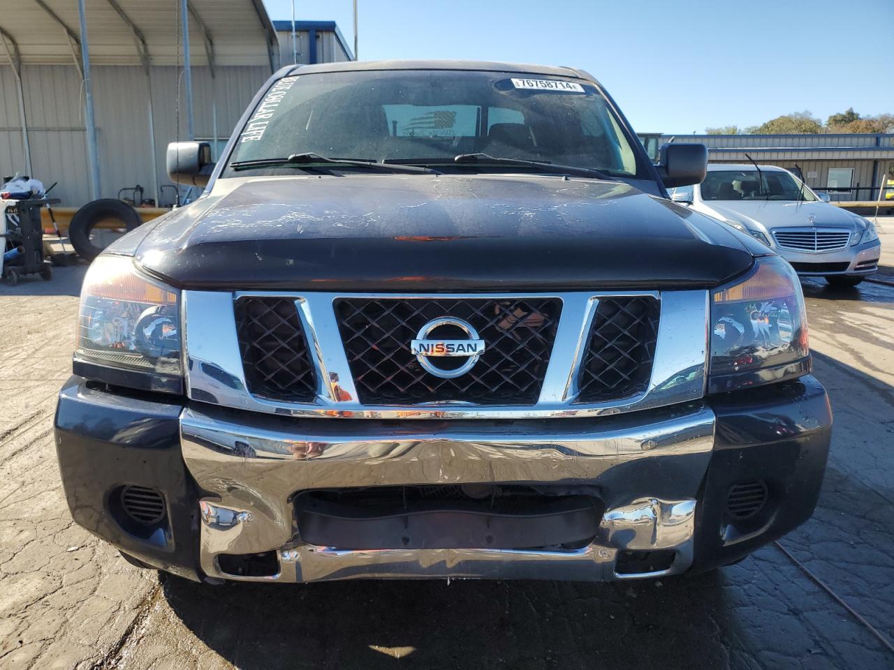 2008 Nissan Titan VIN 1N6BA07D48N317693 Copart auction photo, front end damage thumbnail 5