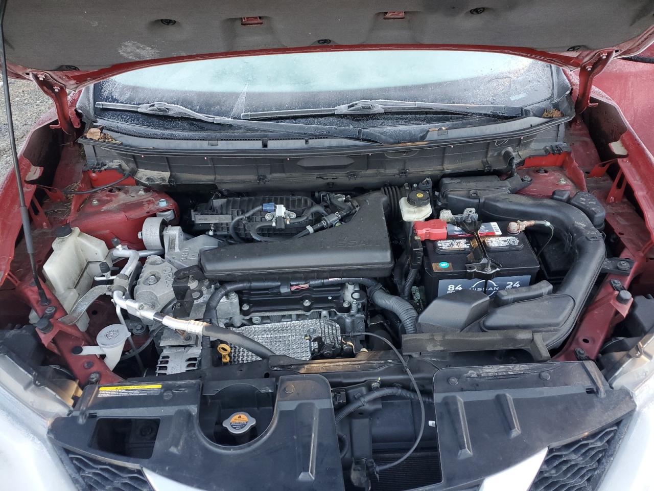 2016 Nissan Rogue VIN 5N1AT2MV8GC822871 Copart auction photo, rear end / side damage thumbnail 12