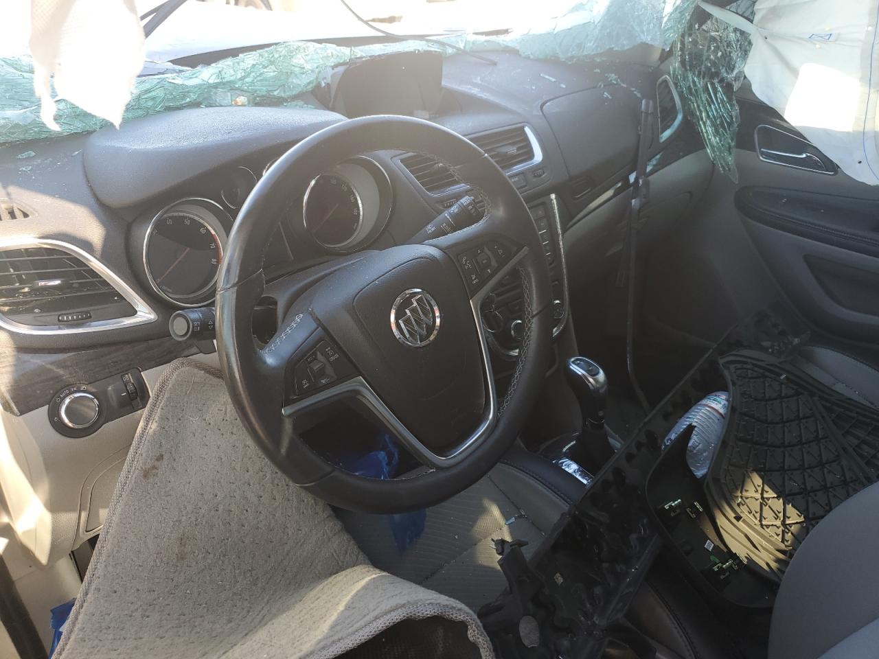 2014 Buick Encore VIN KL4CJASB6EB741015 Copart auction photo, rollover / all over damage thumbnail 8