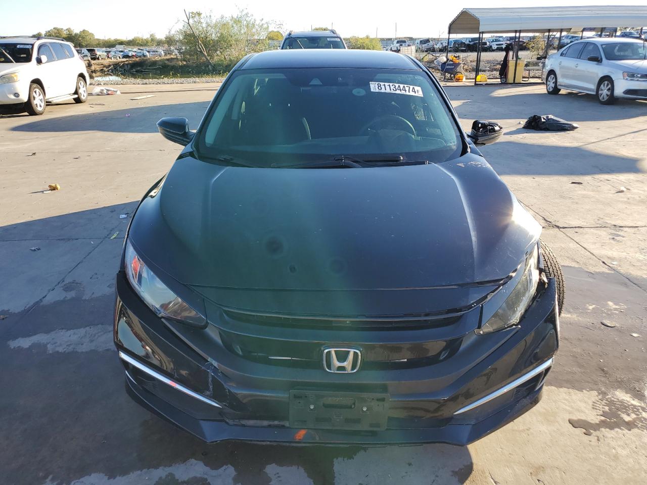 2020 Honda Civic VIN 19XFC2F63LE019047 Copart auction photo, all over damage thumbnail 5