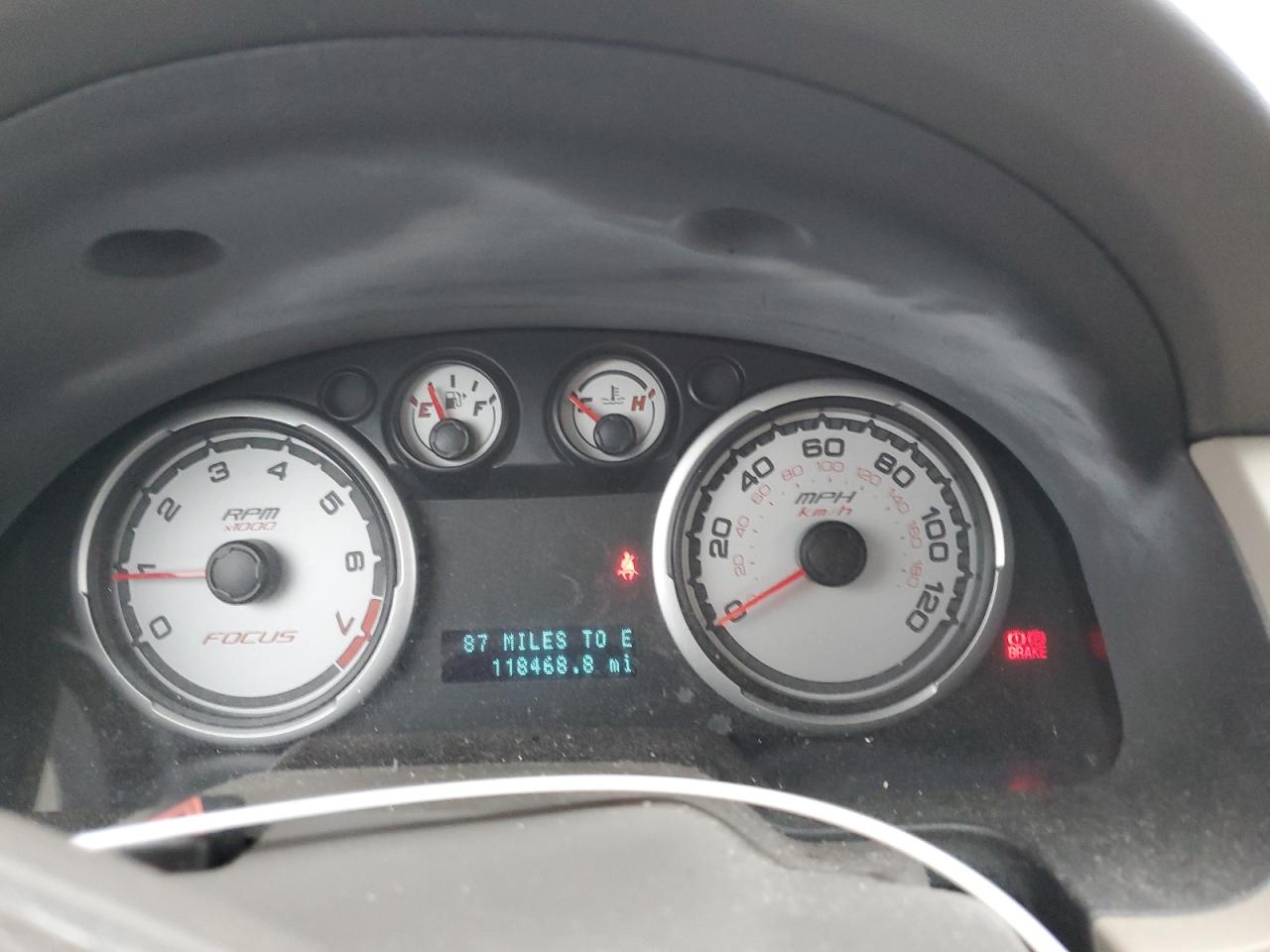 2008 Ford Focus VIN 1FAHP35N58W127166 Copart auction photo, front end damage thumbnail 9