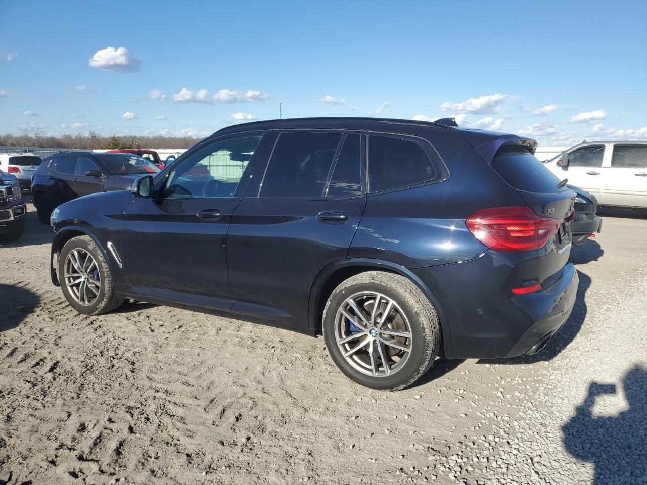 2018 BMW X3 VIN 5UXTS3C56JLA46126 Copart auction photo, front end damage thumbnail 2