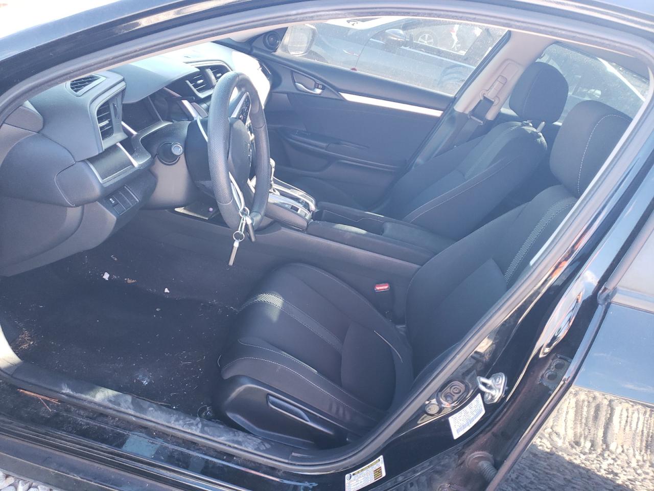2018 Honda Civic VIN 19XFC2F71JE026813 Copart auction photo, front end / undercarriage damage thumbnail 7
