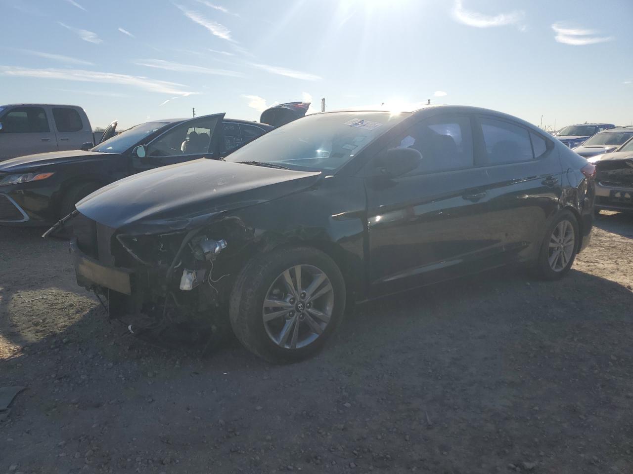 2018 Hyundai Elantra VIN KMHD84LF3JU548422