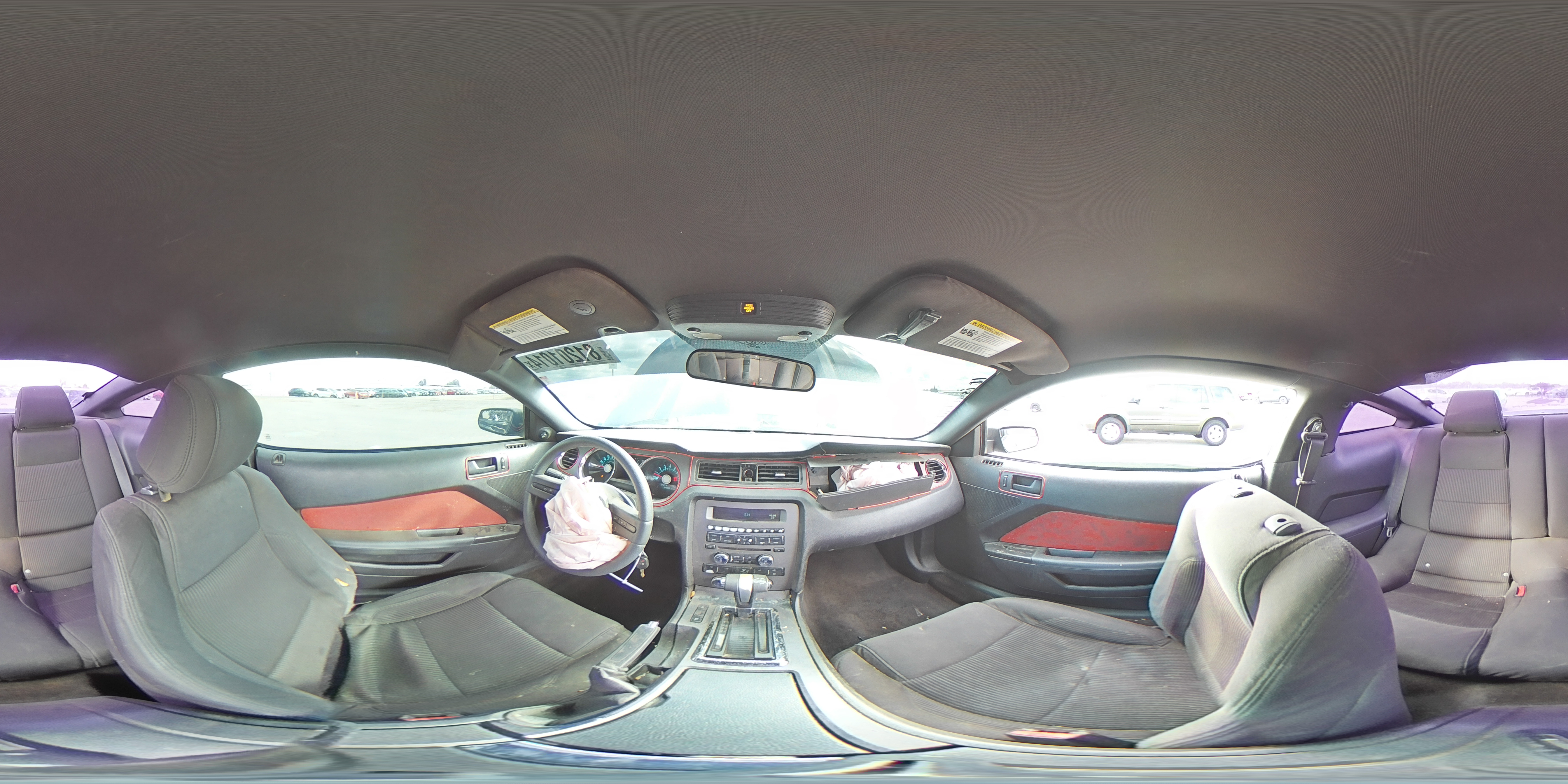 2012 Ford Mustang VIN 1ZVBP8AM6C5279253 Copart auction photo, front end damage thumbnail 12
