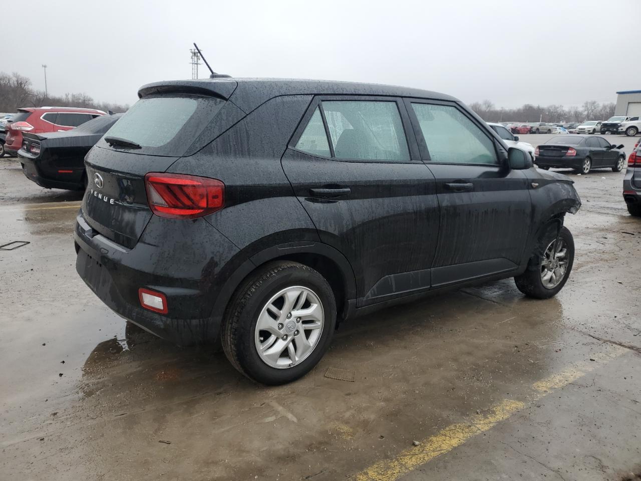 2024 Hyundai Venue VIN KMHRB8A30RU329047 Copart auction photo, burn - engine / minor dent/scratches damage thumbnail 3