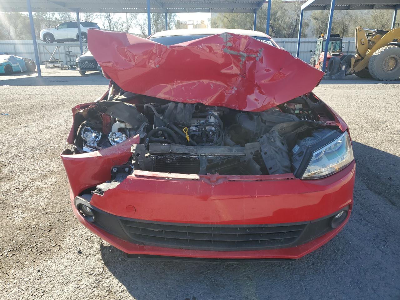 2014 Volkswagen Jetta VIN 3VW2K7AJ5EM417943 Copart auction photo, front end damage thumbnail 5