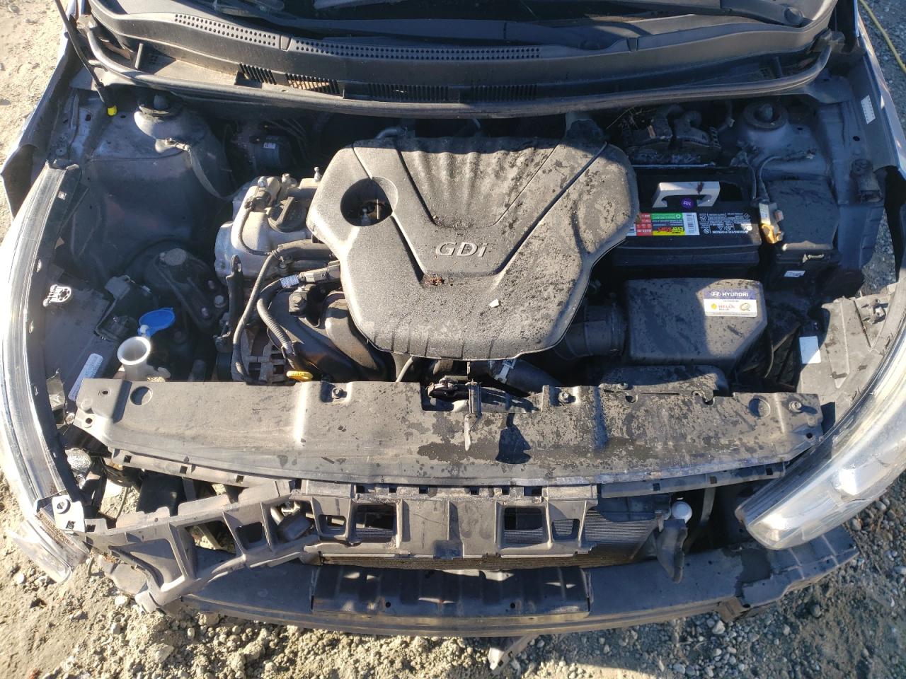 2016 Hyundai Accent VIN KMHCT5AE5GU276474 Copart auction photo, all over damage thumbnail 12