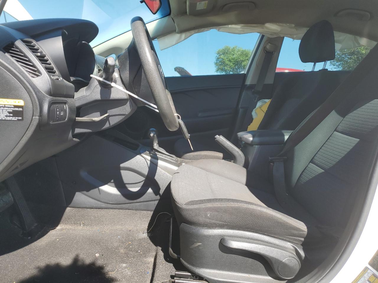 2016 KIA Forte VIN KNAFX4A67G5443434 Copart auction photo, all over damage thumbnail 7