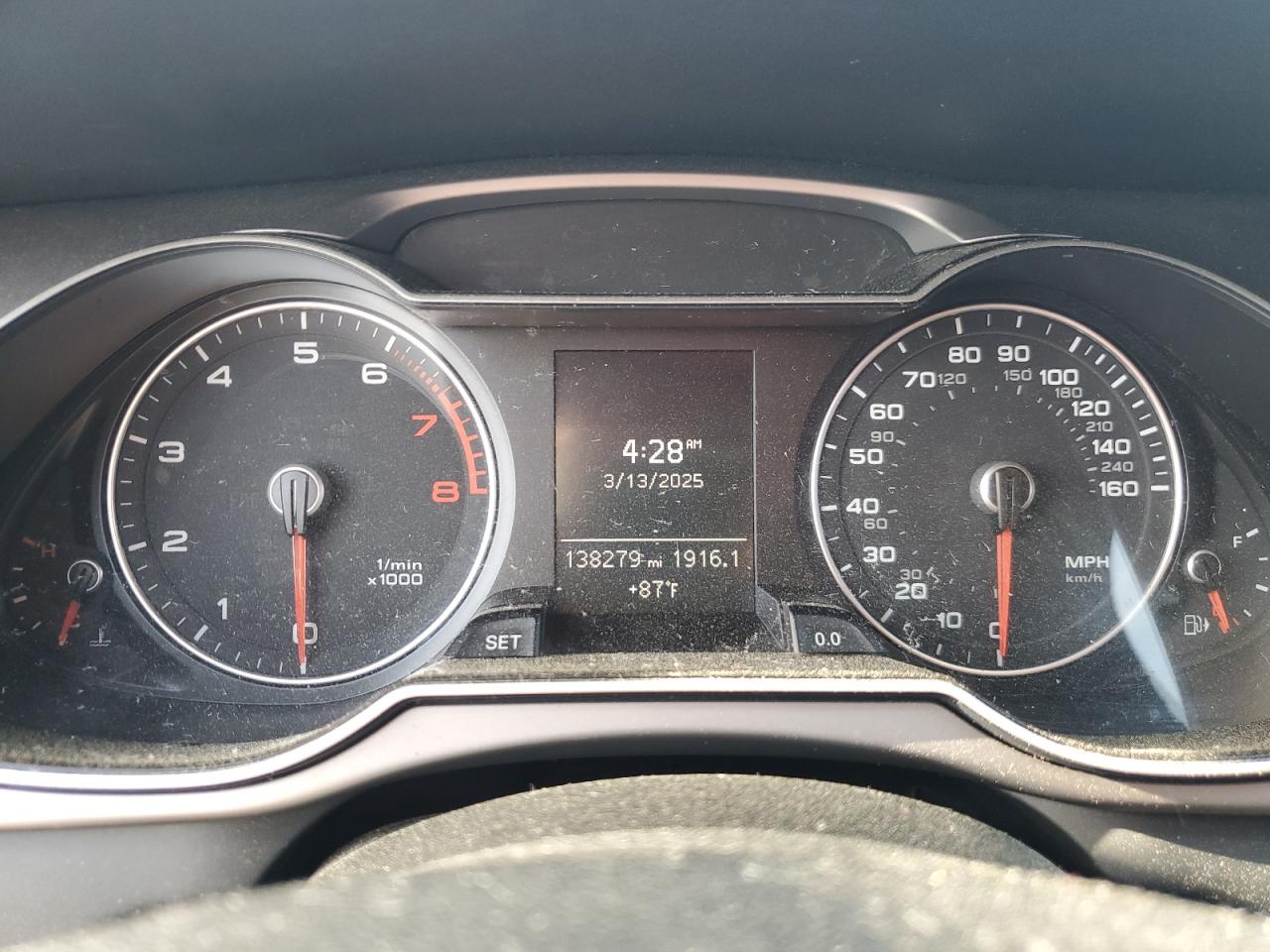 2014 Audi A4 VIN WAUAFAFL3EA016587 Copart auction photo, front end / all over damage thumbnail 9
