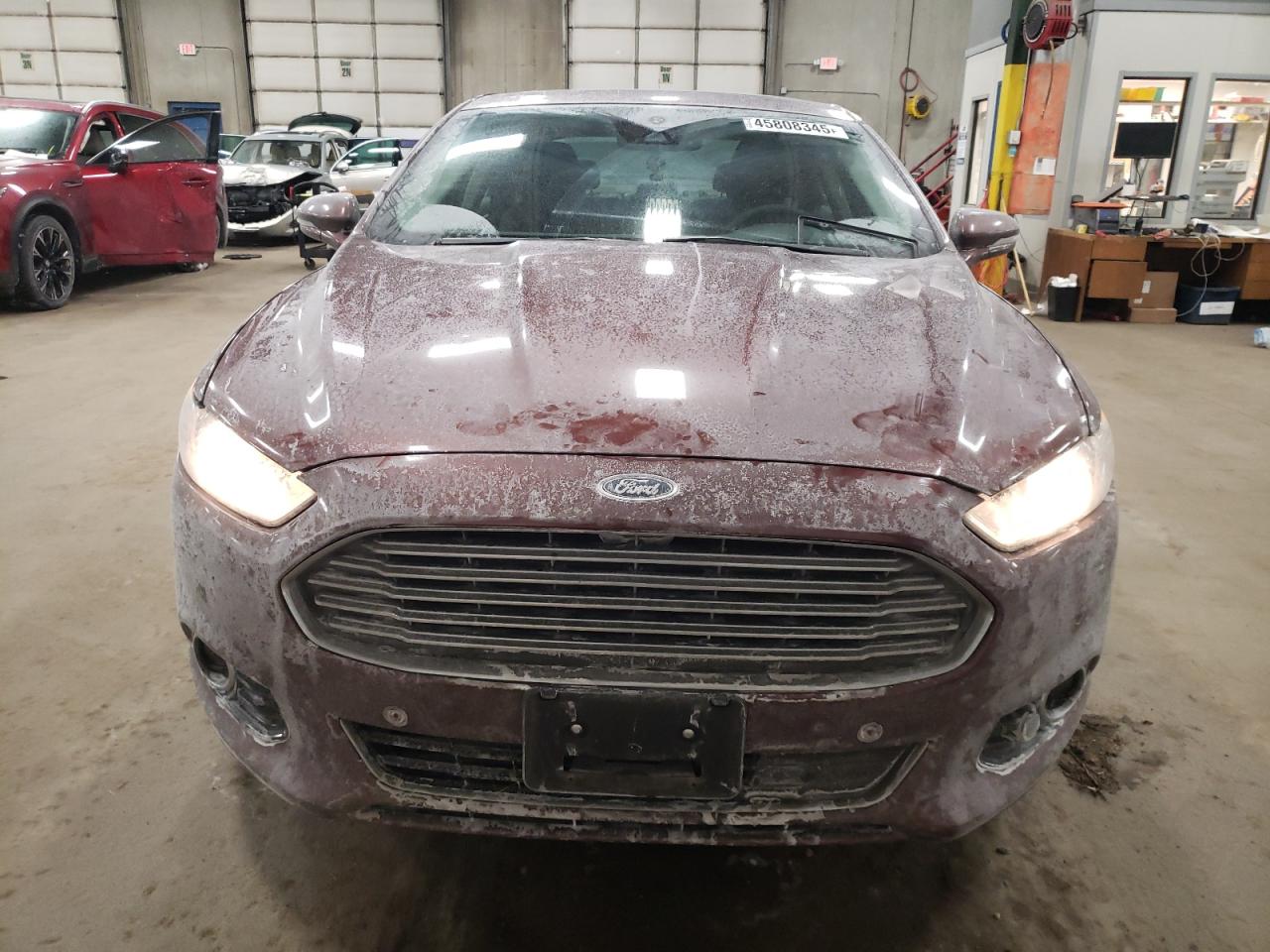 2016 Ford Fusion VIN 3FA6P0K98GR259076 Copart auction photo, side damage thumbnail 5