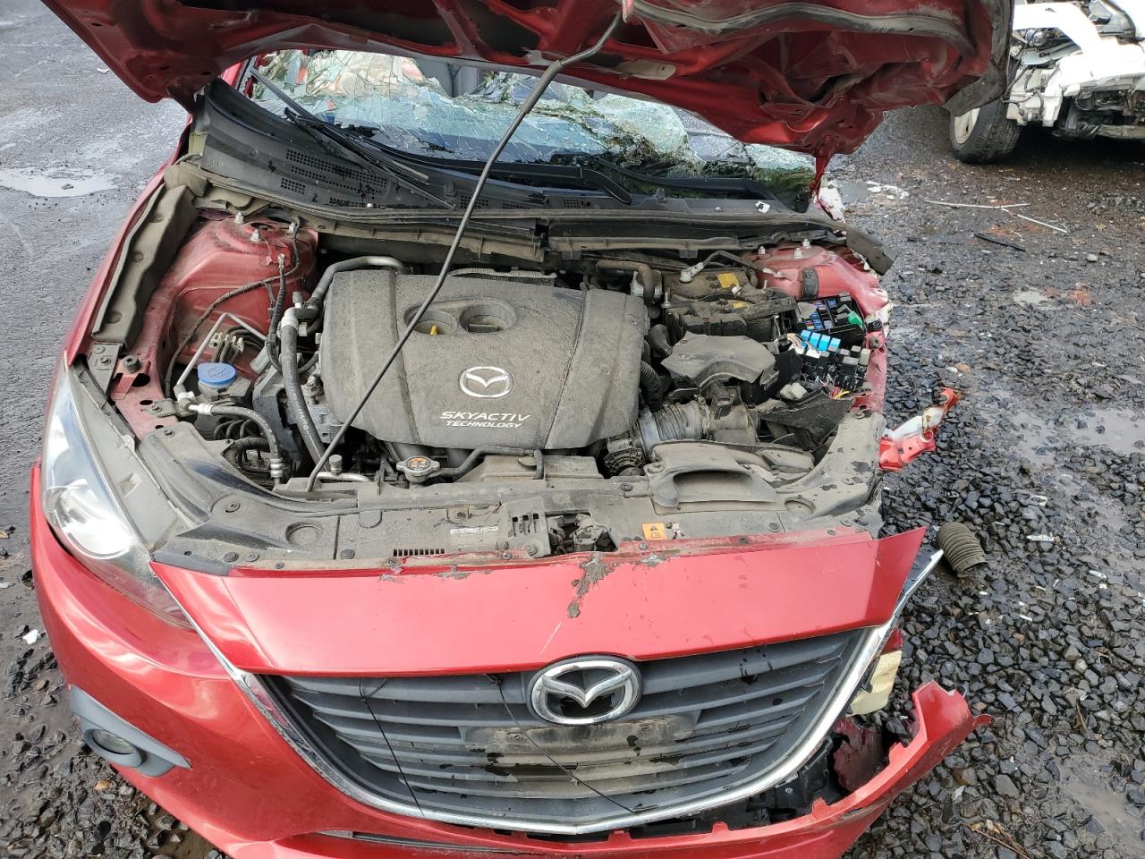 2015 Mazda 3 VIN JM1BM1M70F1257379 Copart auction photo, all over / side damage thumbnail 11