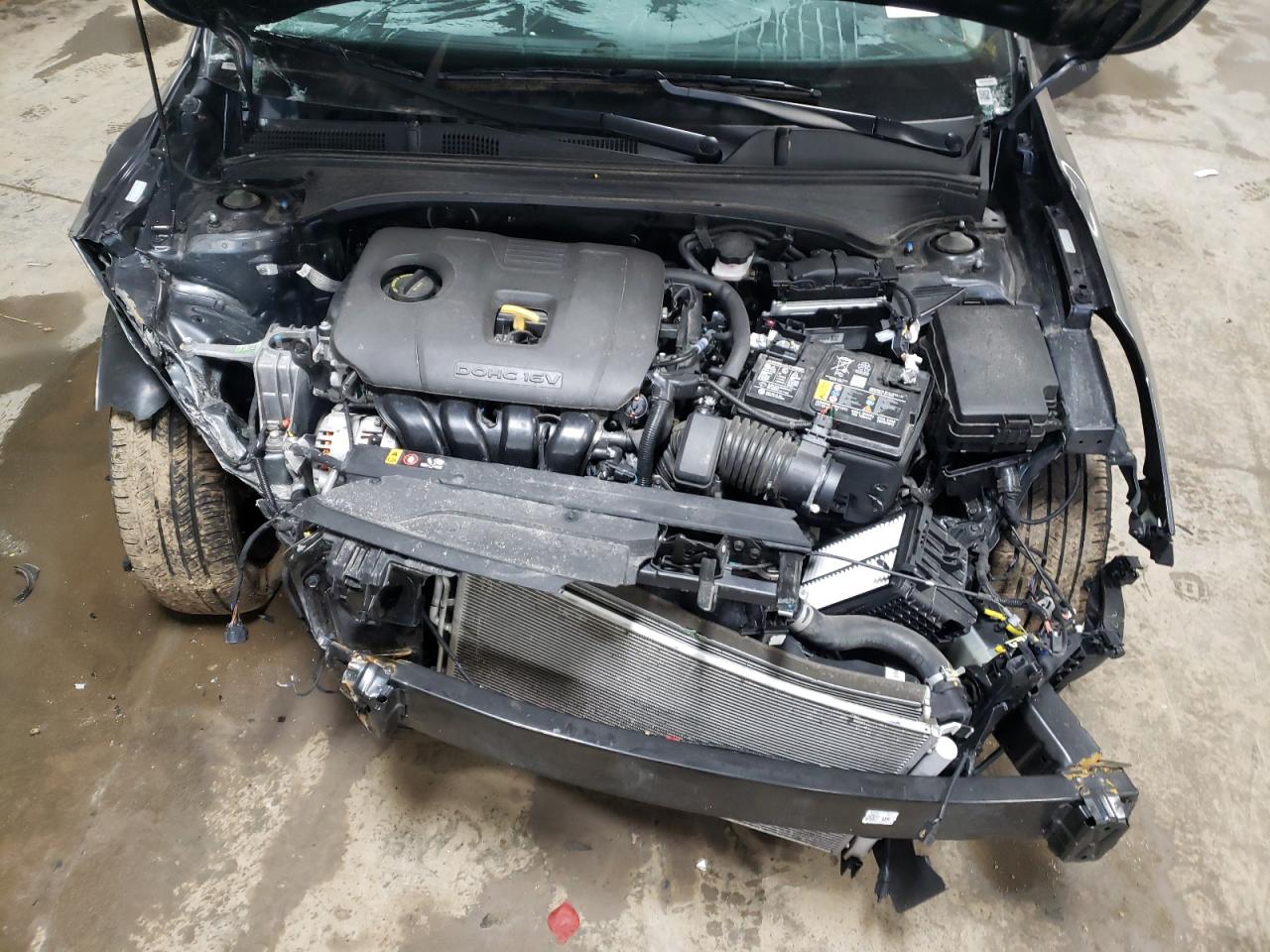 2024 KIA Forte VIN 3KPF24AD7RE768088 Copart auction photo, front end / side damage thumbnail 11