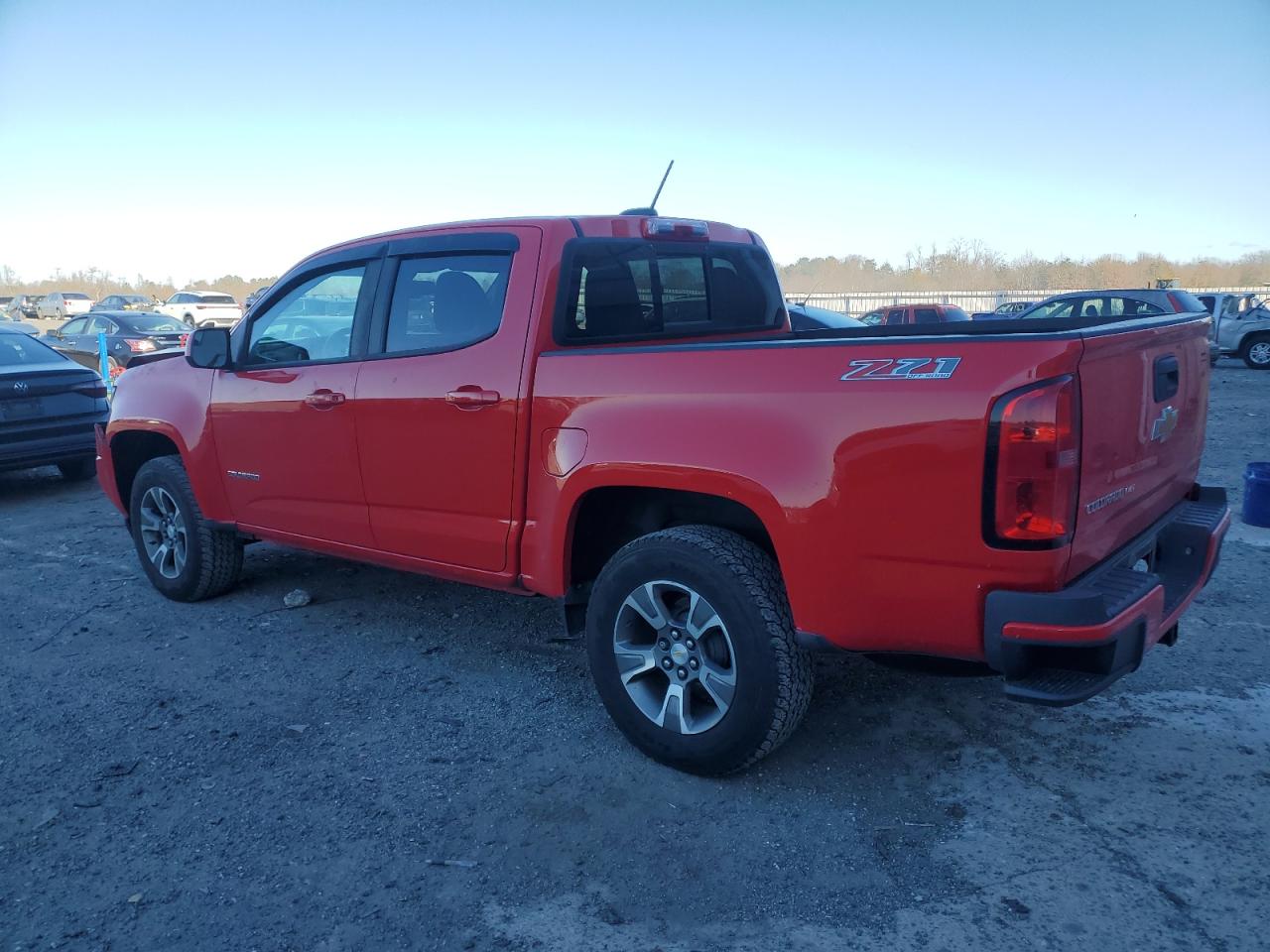 2018 Chevrolet Colorado VIN 1GCGTDEN4J1103791 Copart auction photo, front end / minor dent/scratches damage thumbnail 2