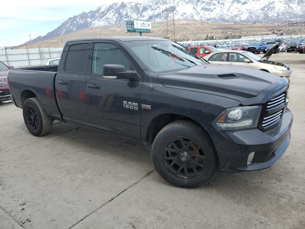 2014 RAM 1500 VIN 1C6RR7HT3ES337169 Copart auction photo, minor dent/scratches damage thumbnail 4