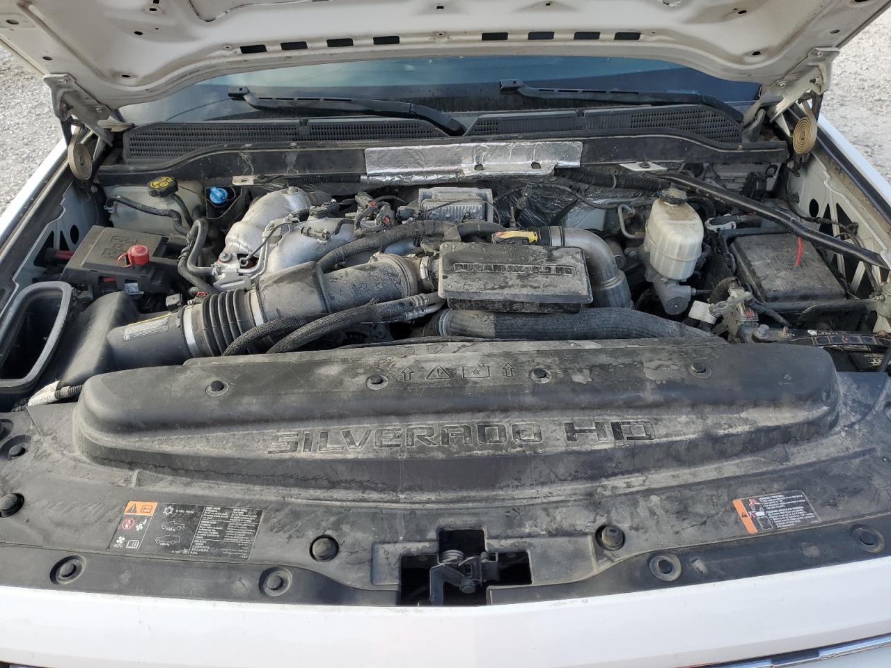 2018 Chevrolet Silverado VIN 1GC1KWEY3JF228248 Copart auction photo, vandalism / stripped damage thumbnail 11
