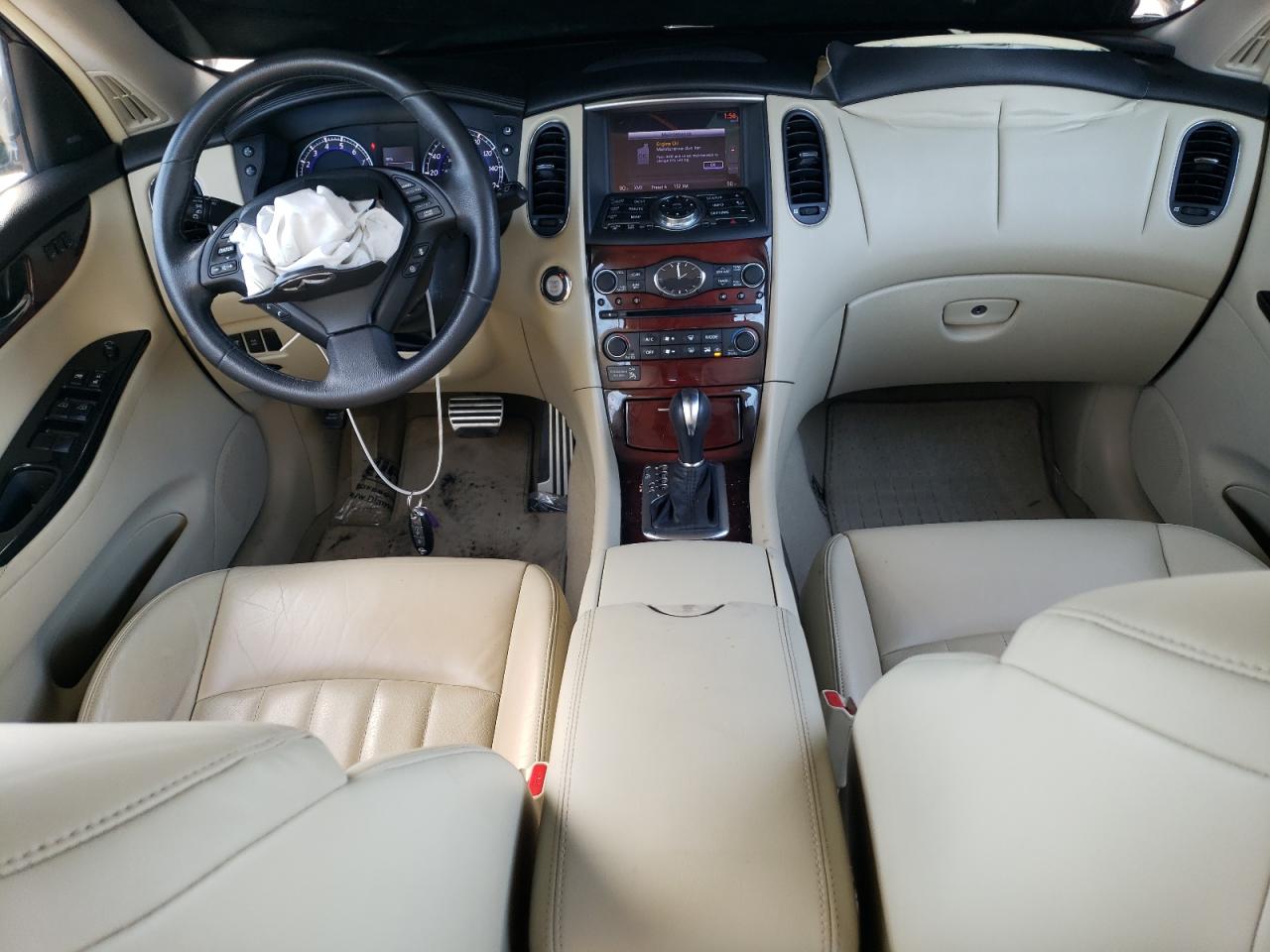 2017 Infiniti QX50 VIN JN1BJ0RRXHM402123 Copart auction photo, undercarriage / minor dent/scratches damage thumbnail 8