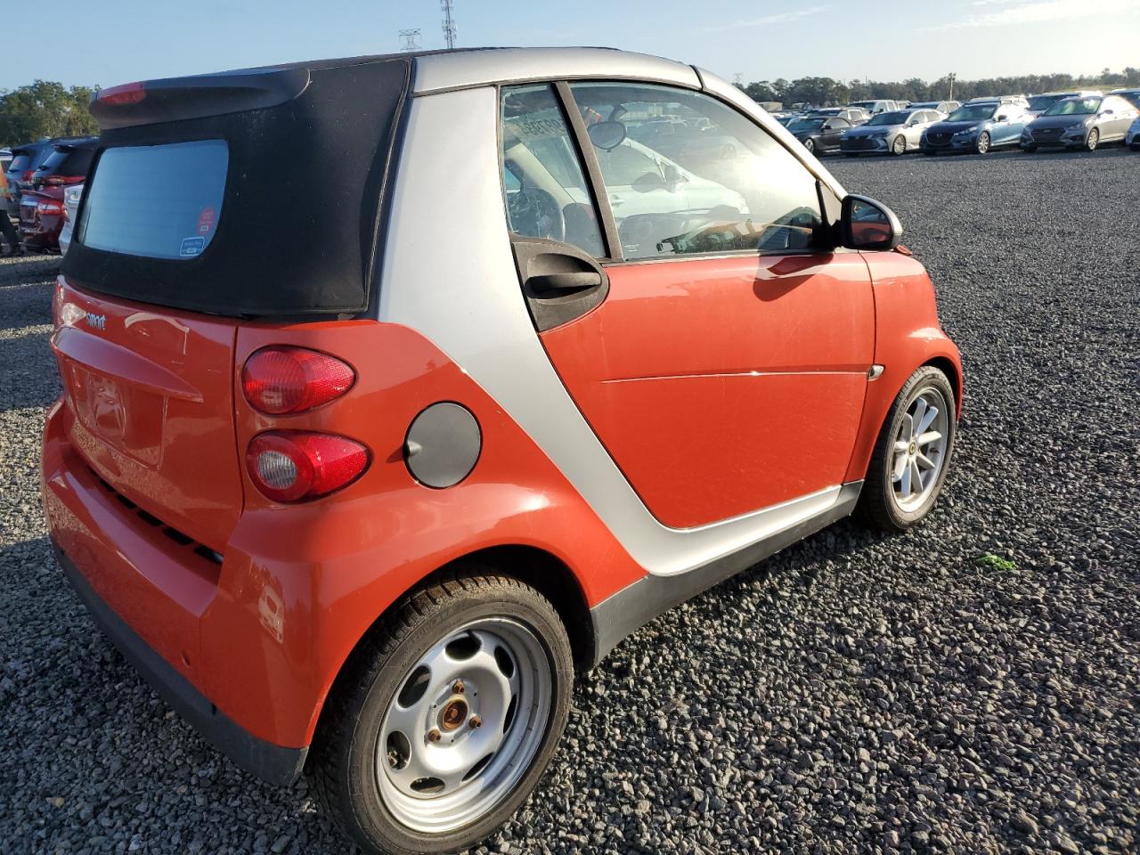 2008 Smart Fortwo VIN WMEEK31X58K172927 Copart auction photo, water/flood damage thumbnail 3