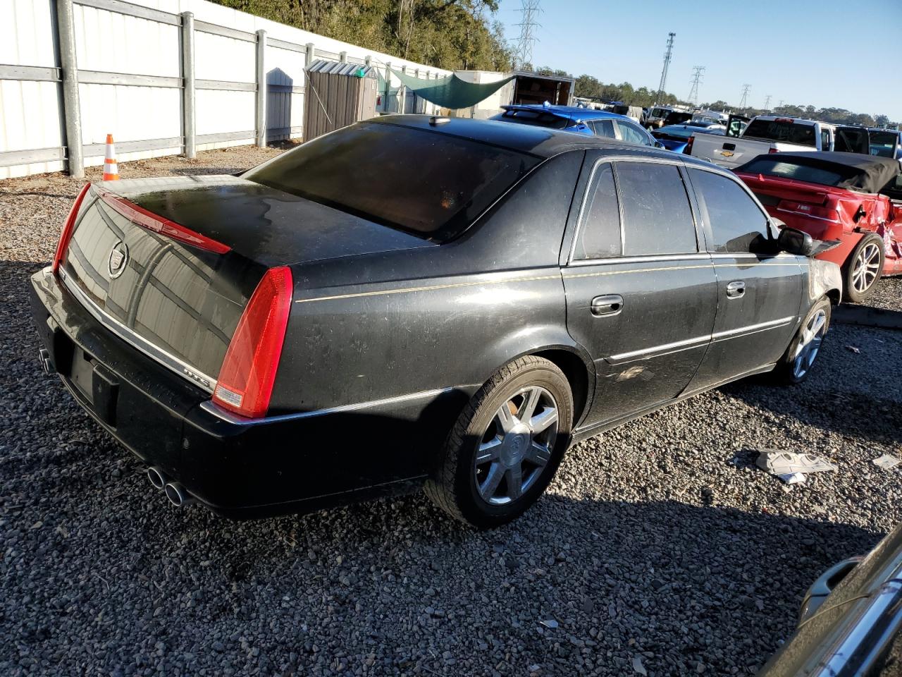 2007 Cadillac DTS VIN 1G6KD57Y87U181876 Copart auction photo, burn - engine damage thumbnail 3