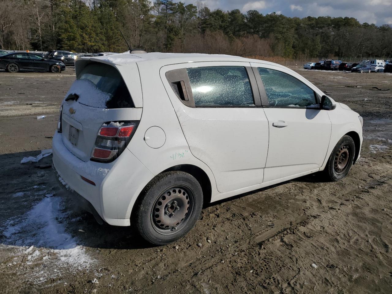 2017 Chevrolet Sonic VIN 1G1JG6SGXH4170103 Copart auction photo, all over damage thumbnail 3