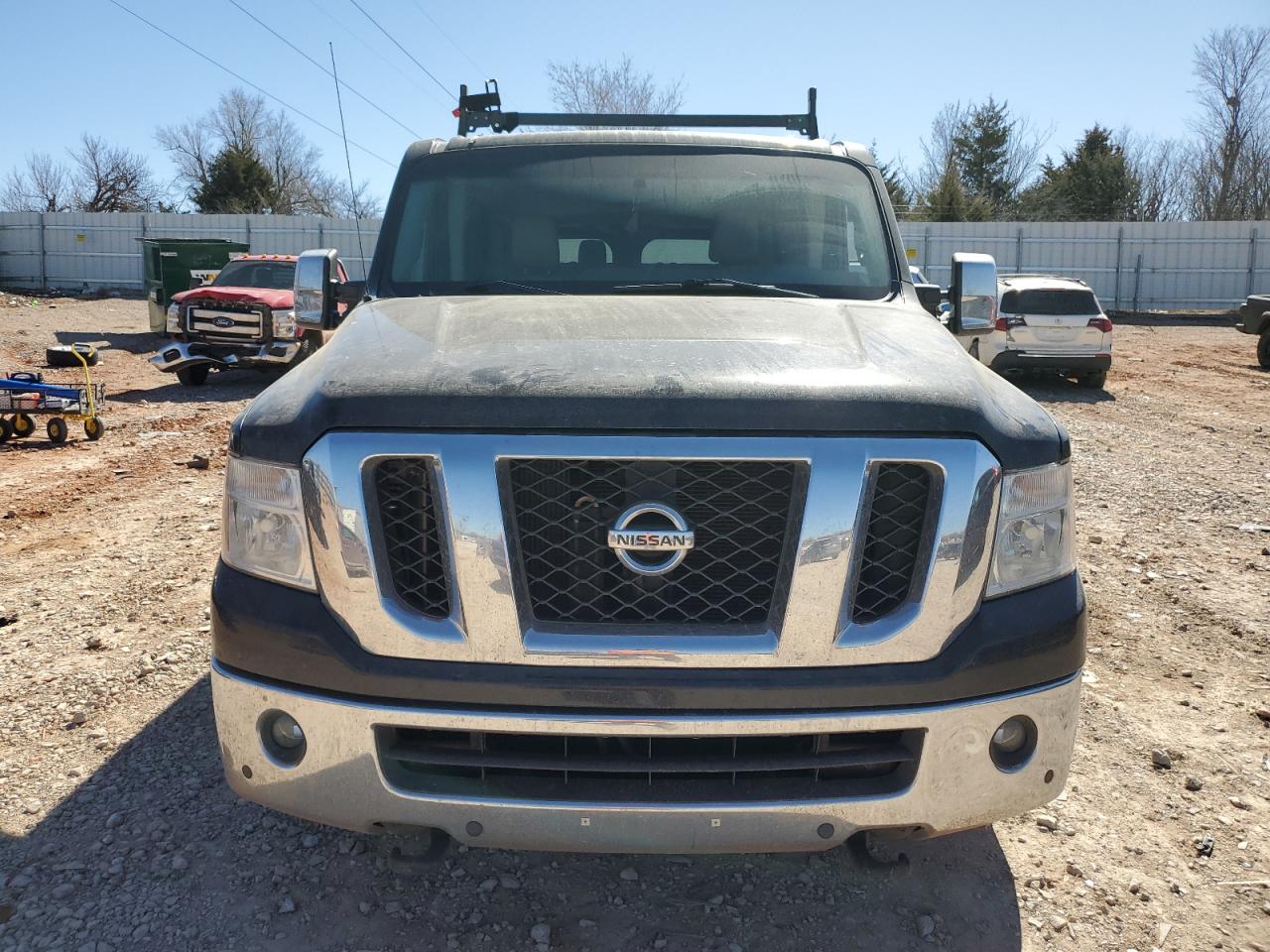 2013 Nissan NV VIN 5BZAF0AA2DN201739 Copart auction photo, top/roof / minor dent/scratches damage thumbnail 5