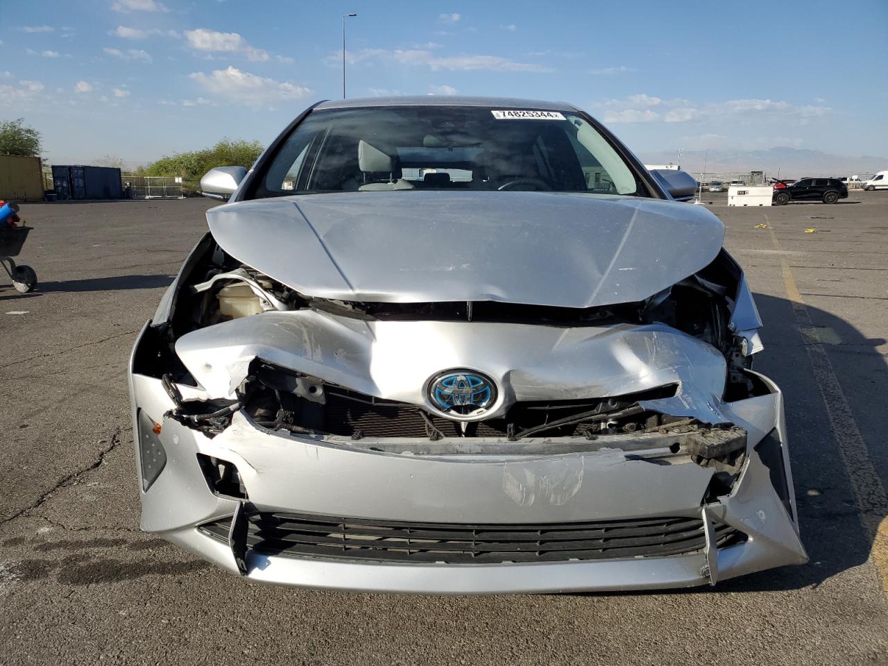 2018 Toyota Prius VIN JTDKARFU5J3553103 Copart auction photo, front end / rear end damage thumbnail 5