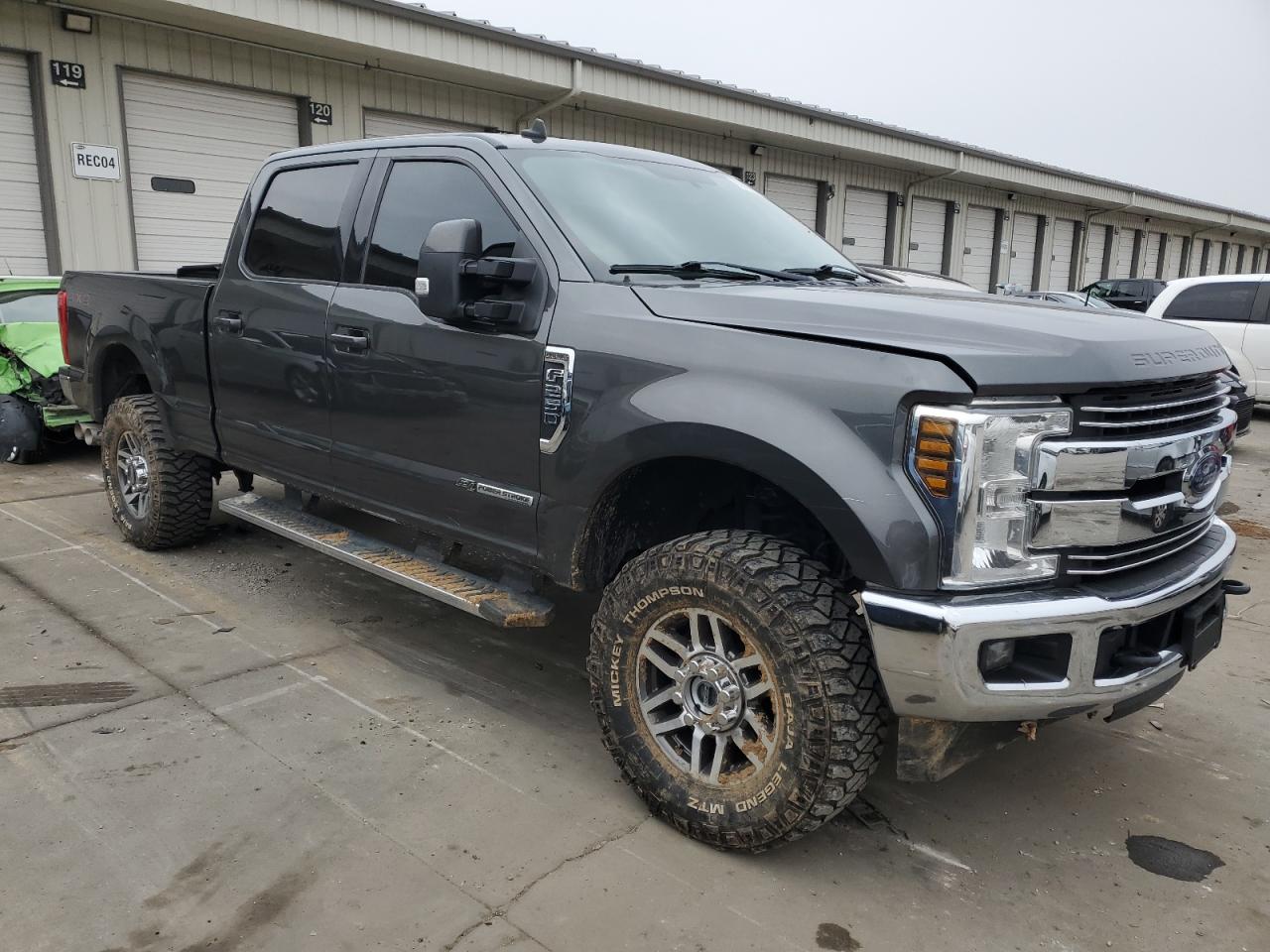 2019 Ford F250 VIN 1FT7W2BTXKEC60573 Copart auction photo, all over damage thumbnail 4