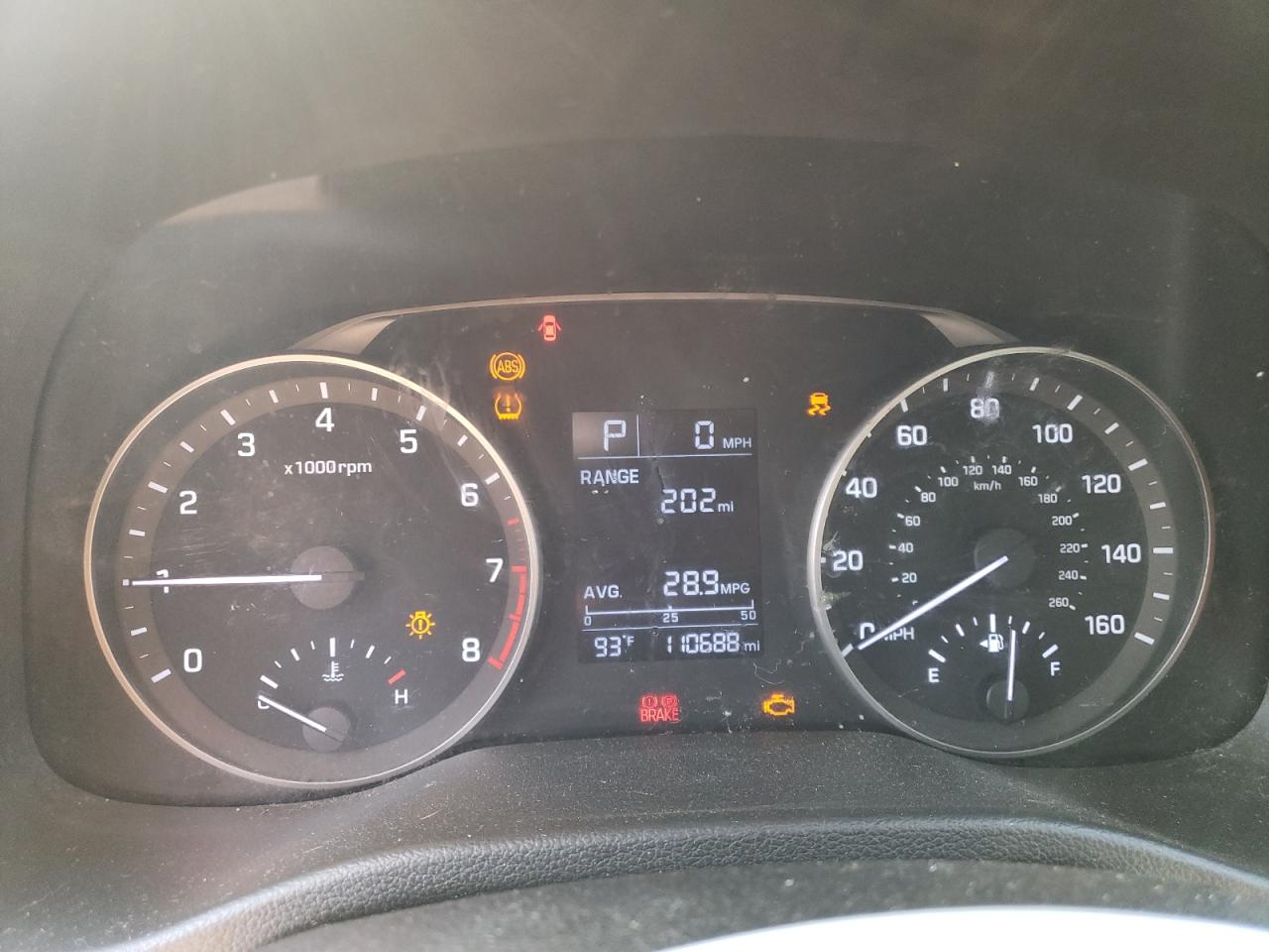 2017 Hyundai Elantra VIN 5NPD74LF1HH200484 Copart auction photo, rear end / front end damage thumbnail 9