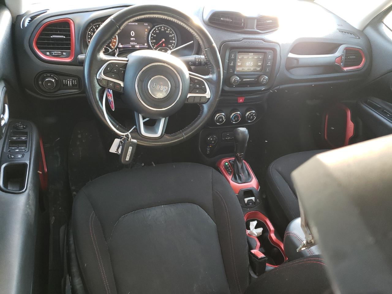 2017 Jeep Renegade VIN ZACCJBCB3HPE51559 Copart auction photo, all over damage thumbnail 8
