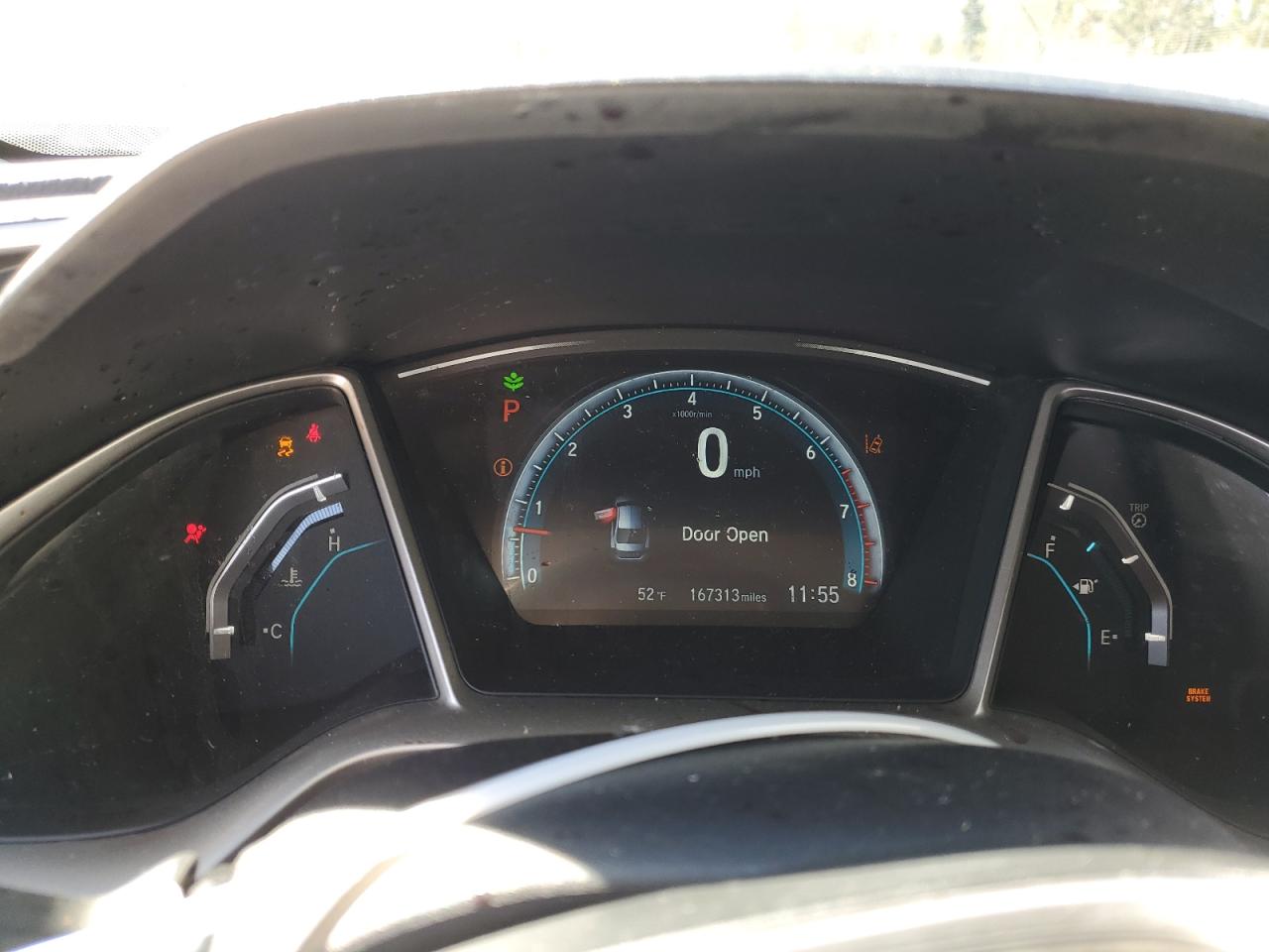 2016 Honda Civic VIN 19XFC1F95GE003006 Copart auction photo, front end damage thumbnail 9