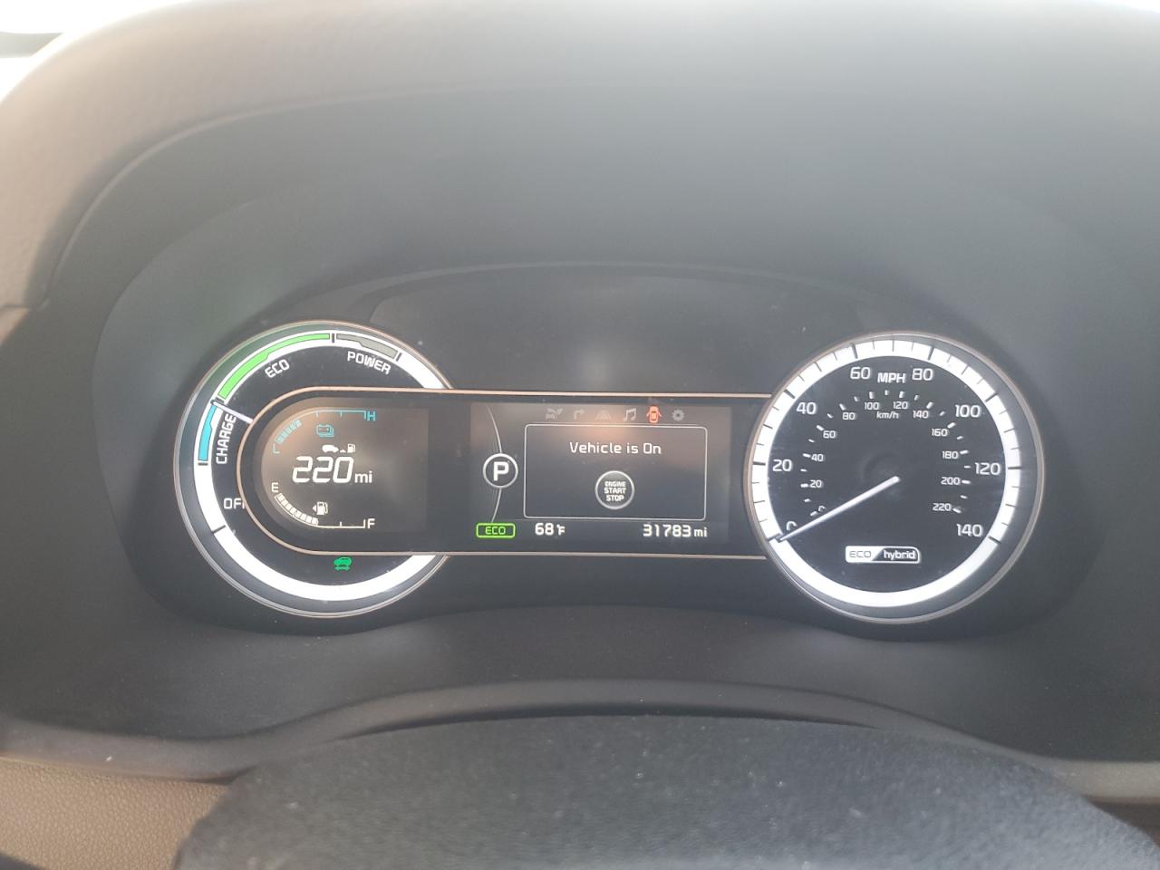 2018 KIA Niro VIN KNDCE3LC0J5110914 Copart auction photo, rear end damage thumbnail 9