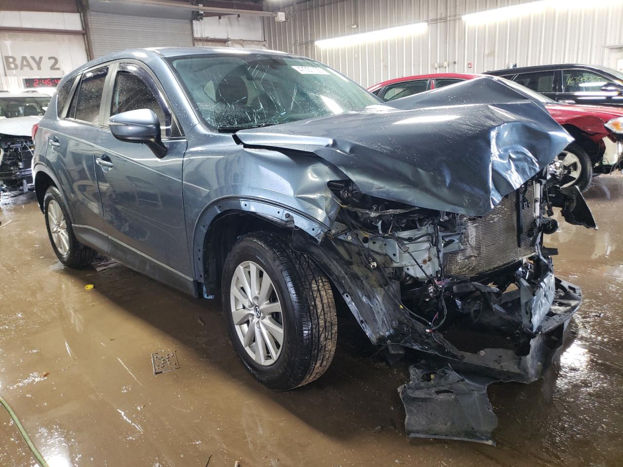 2016 Mazda CX-5 VIN JM3KE2CY1G0628934 Copart auction photo, front end damage thumbnail 4