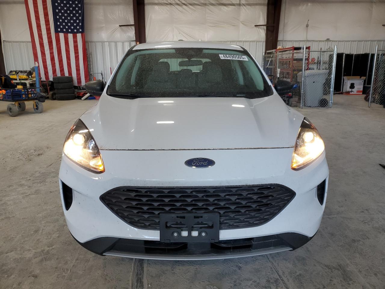 2022 Ford Escape VIN 1FMCU0F66NUB56505 Copart auction photo, rear end damage thumbnail 5