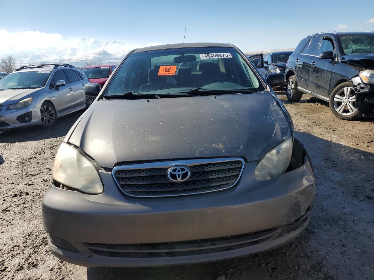 2007 Toyota Corolla VIN 1NXBR32E87Z928601 Copart auction photo, front end / rear end damage thumbnail 5