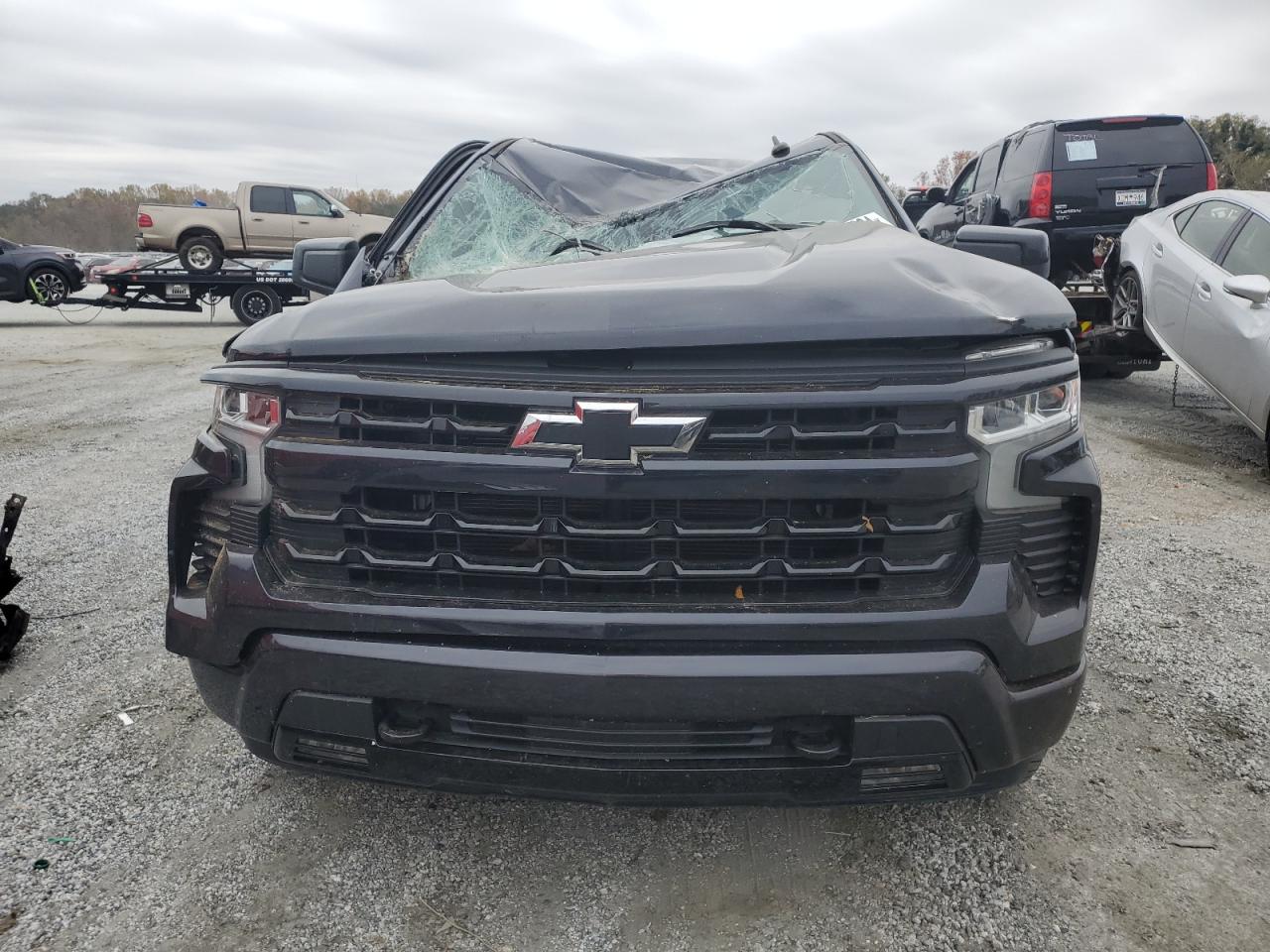 2022 Chevrolet Silverado VIN 1GCUDEED3NZ519335 Copart auction photo, water/flood / top/roof damage thumbnail 5