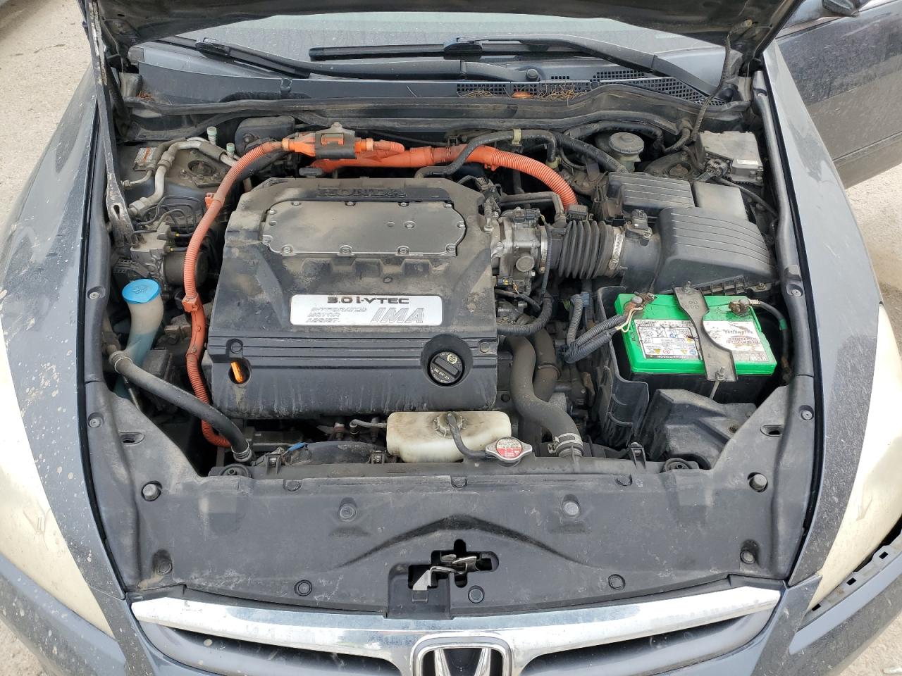 2006 Honda Accord VIN JHMCN36536C001894 Copart auction photo, front end / side damage thumbnail 11
