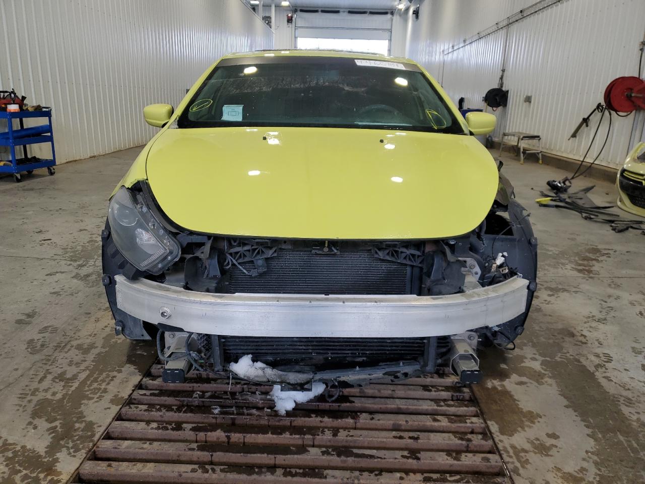 2013 Dodge Dart VIN 1C3CDFBH3DD156608 Copart auction photo, side / front end damage thumbnail 5