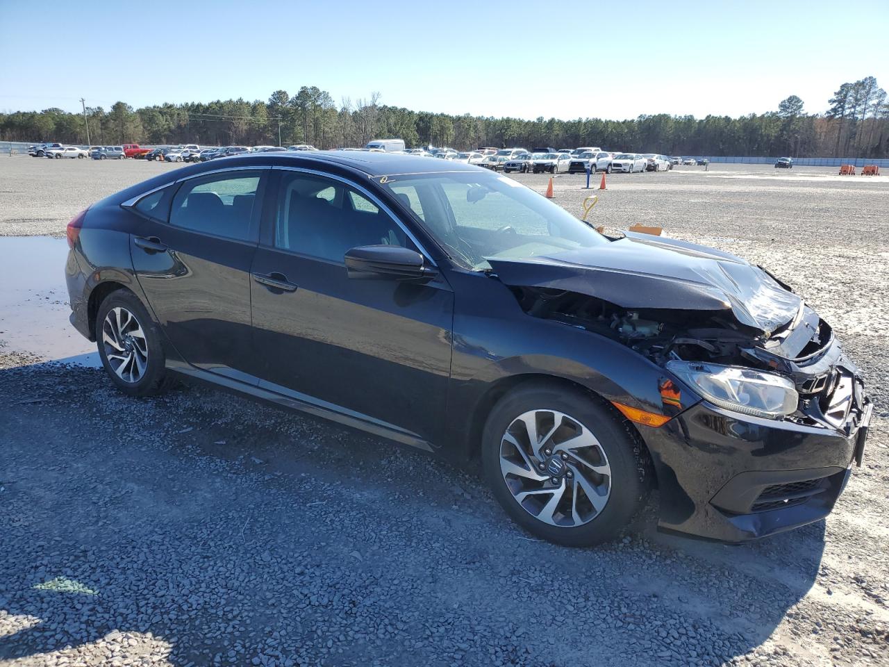 2016 Honda Civic VIN 19XFC2F75GE219992 Copart auction photo, front end damage thumbnail 4