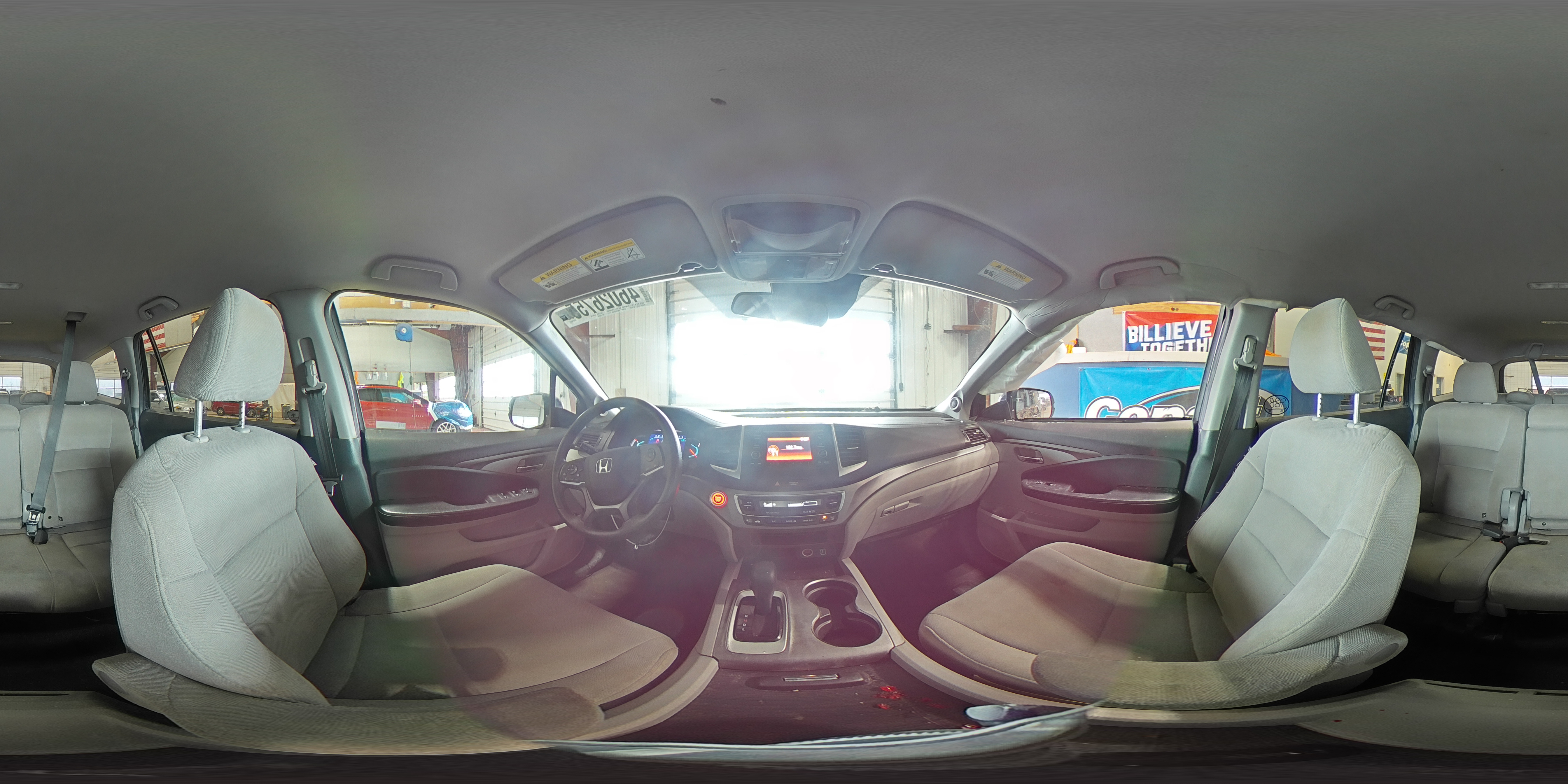 2019 Honda Pilot VIN 5FNYF6H10KB032288 Copart auction photo, side damage thumbnail 13