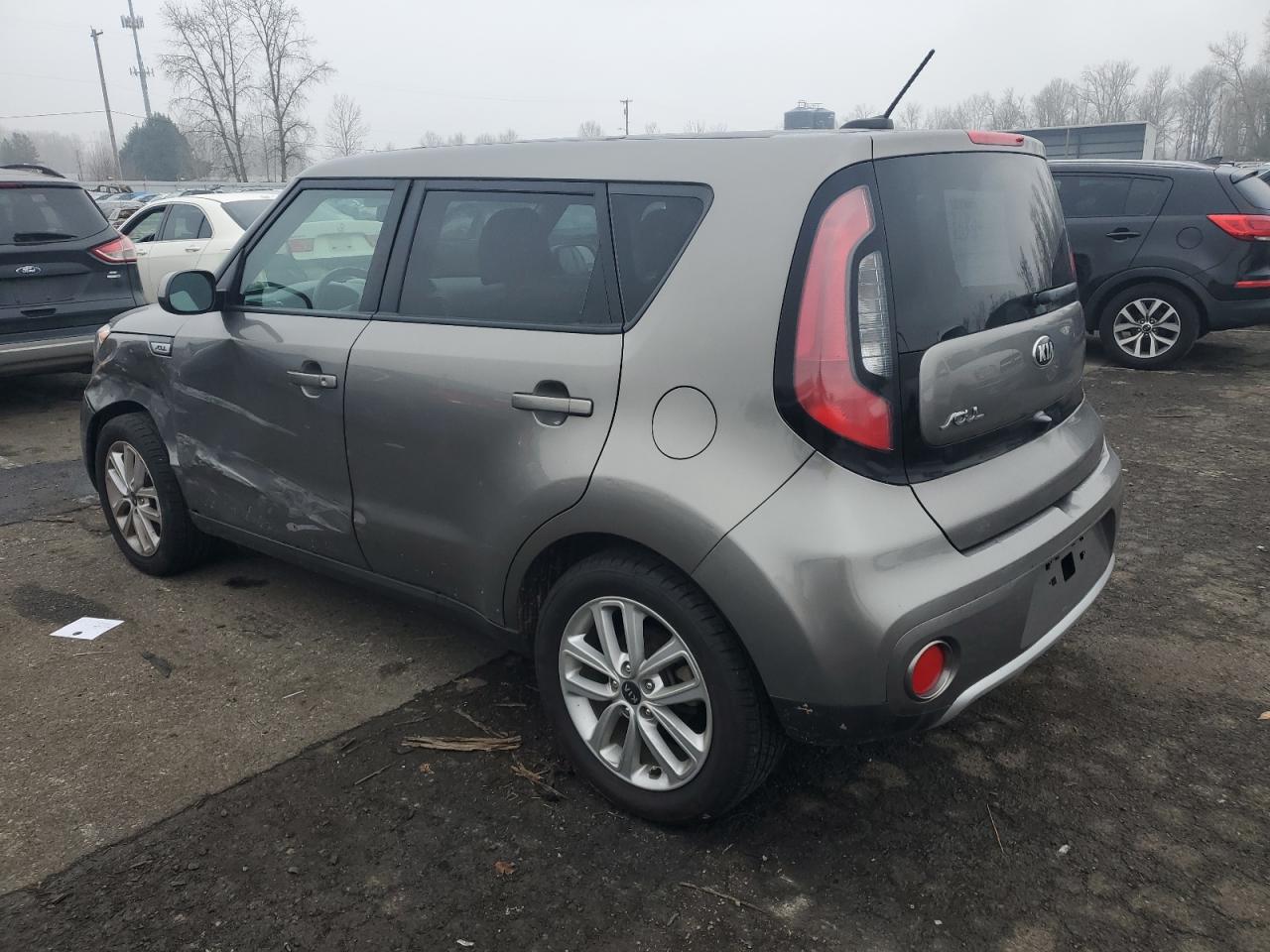 2018 KIA Soul VIN KNDJP3A54J7529603 Copart auction photo, front end / side damage thumbnail 2